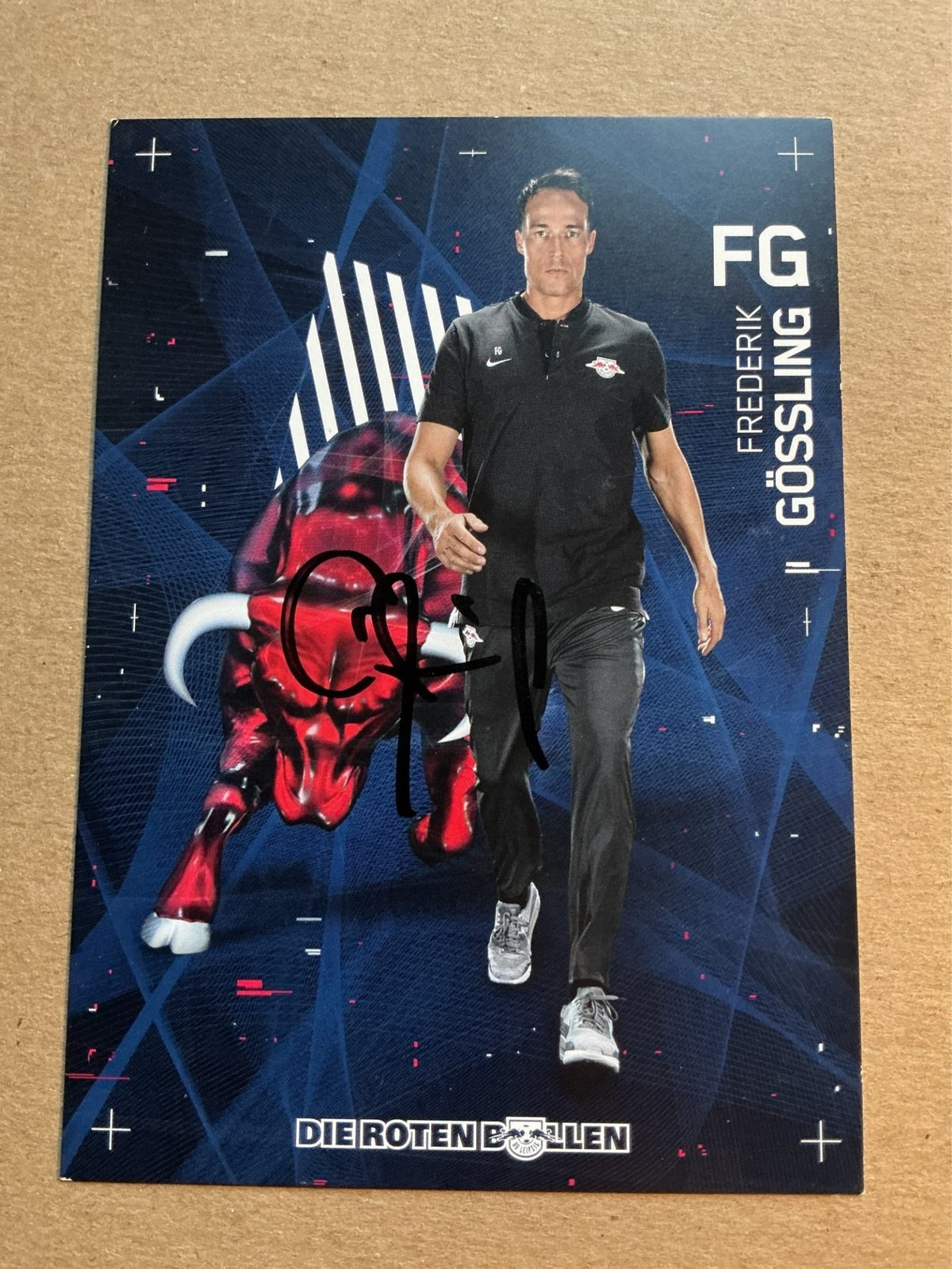 Frederik Gössling, Germany 🇩🇪 RB Leipzig 2017/18 hand signed - Autographs-World