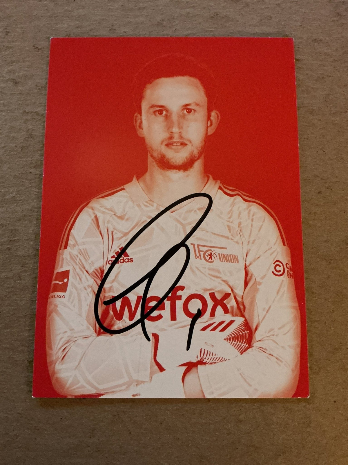 Frederik Rönnow, Denmark 🇩🇰 1.FC Union Berlin 2022/23 hand signed - Autographs-World