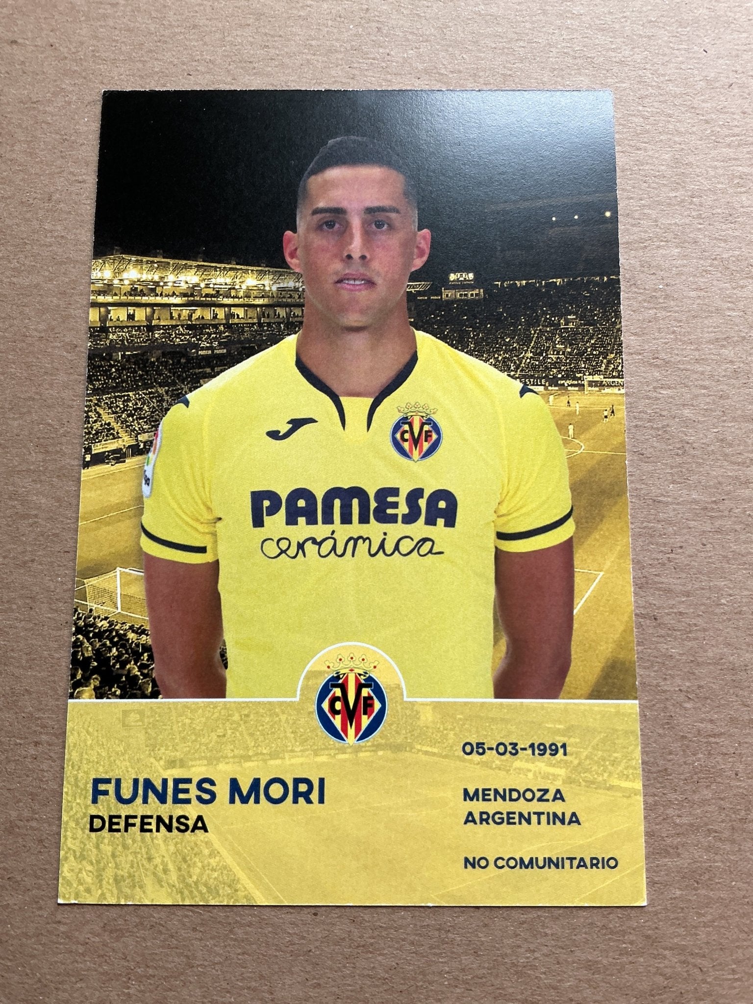Funes Mori, Argentina 🇦🇷 Villarreal CF 2019/20 hand signed - Autographs-World