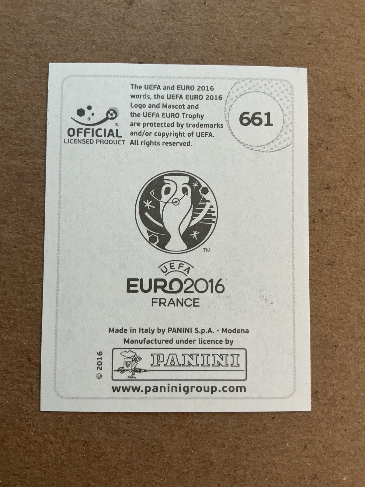 Gábor Király, Hungary 🇭🇺 UEFA Euro 2016 Panini hand signed - Autographs-World