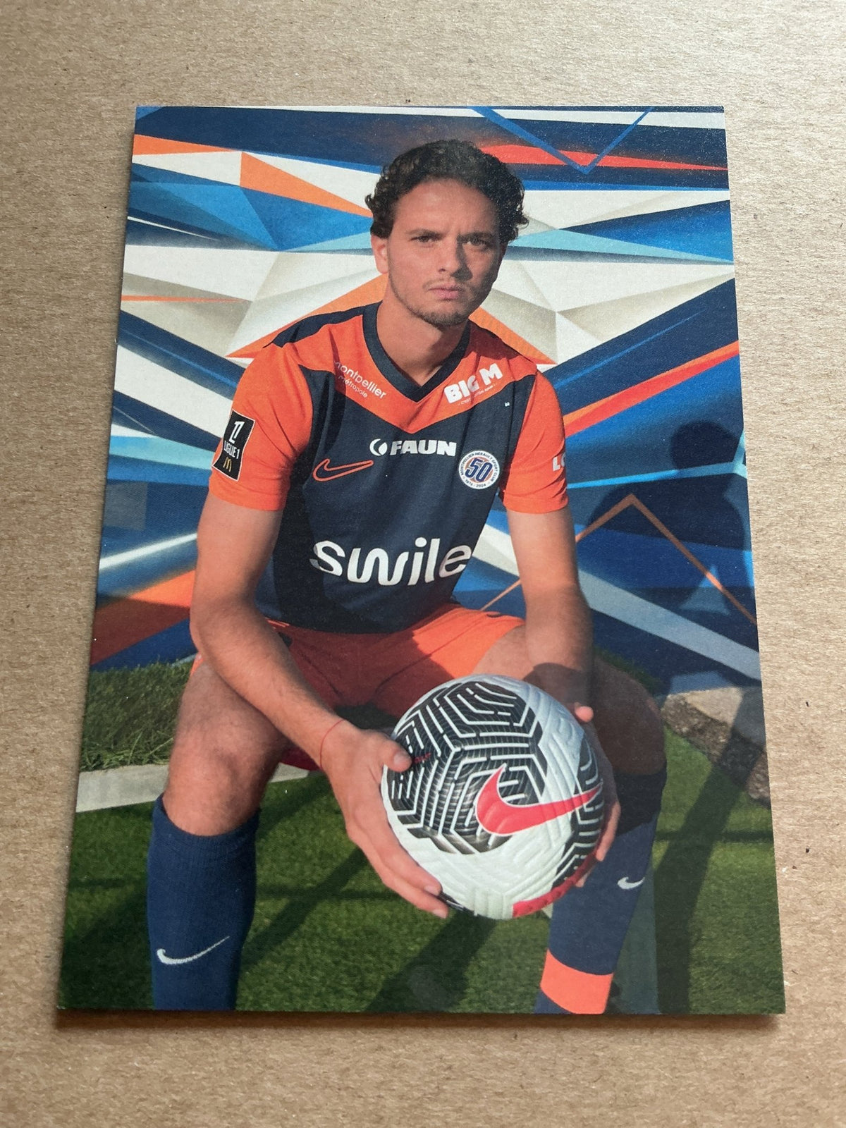 Gabriel Bares, Switzerland 🇨🇭 Montpellier HSC 2024/25 hand signed - Autographs-World