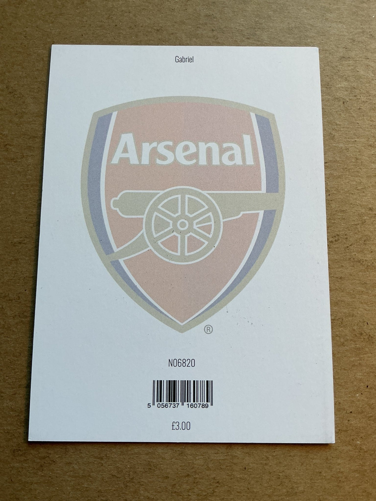 Gabriel, Brazil 🇧🇷 Arsenal FC 2024/25 hand signed - Autographs-World