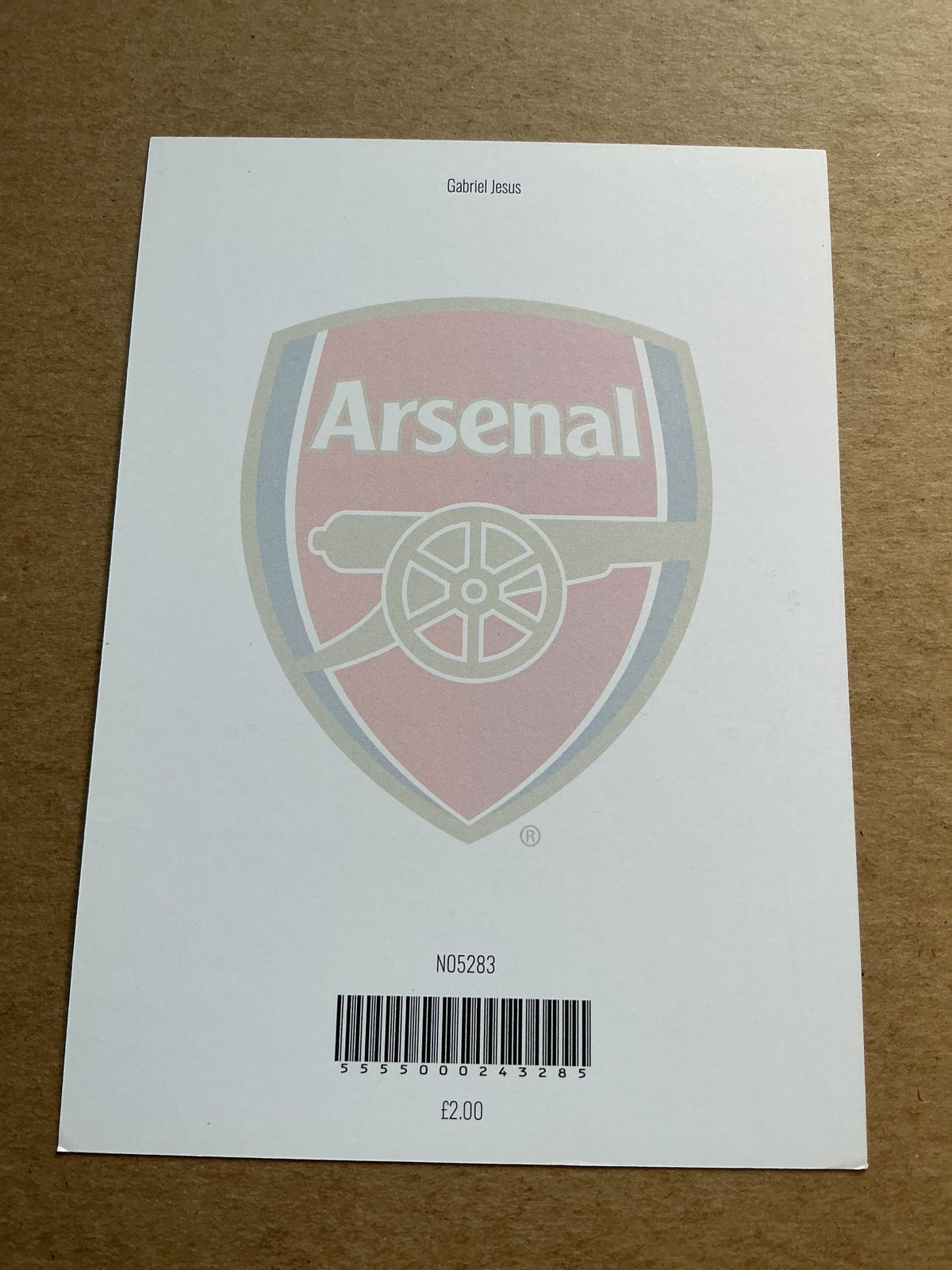 Gabriel Jesus, Brazil 🇧🇷 Arsenal FC 2022/23 hand signed - Autographs-World