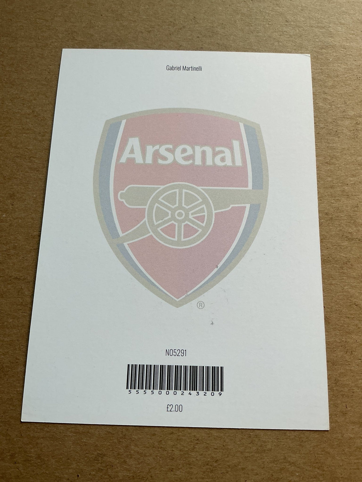 Gabriel Martinelli, Brazil 🇧🇷 Arsenal FC 2022/23 hand signed - Autographs-World