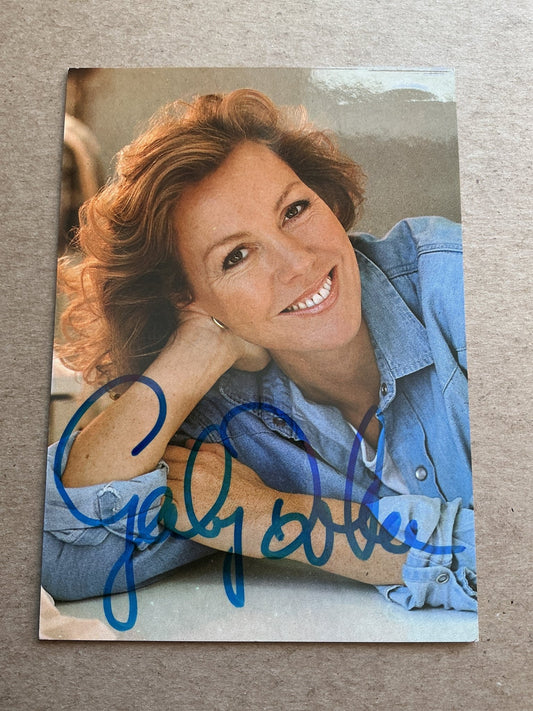 Gaby Dohm, Germany 🇩🇪 Actress hand signed - Autographs-World