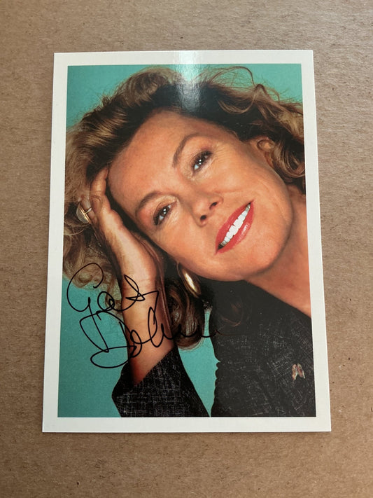 Gaby Dohm, Germany 🇩🇪 Actress hand signed - Autographs-World