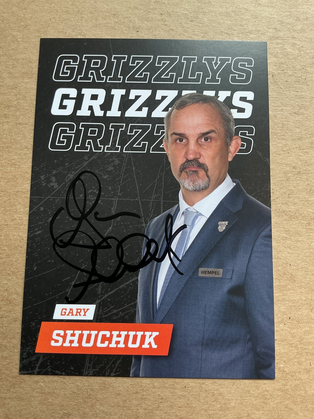 Gary Shuchuk, Canada 🇨🇦 Grizzlys Wolfsburg 2024/25 hand signed - Autographs-World