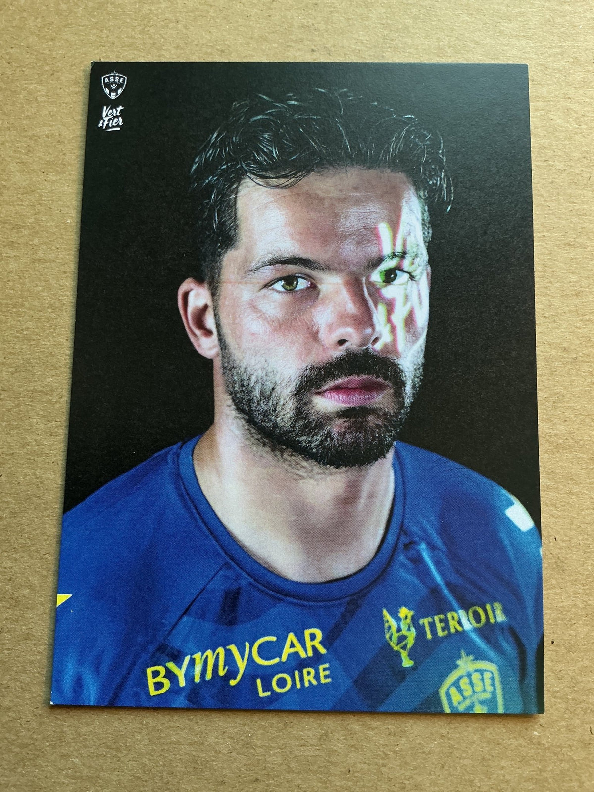 Gautier Larsonneur, France 🇫🇷 AS Saint-Etienne 2024/25 hand signed - Autographs-World