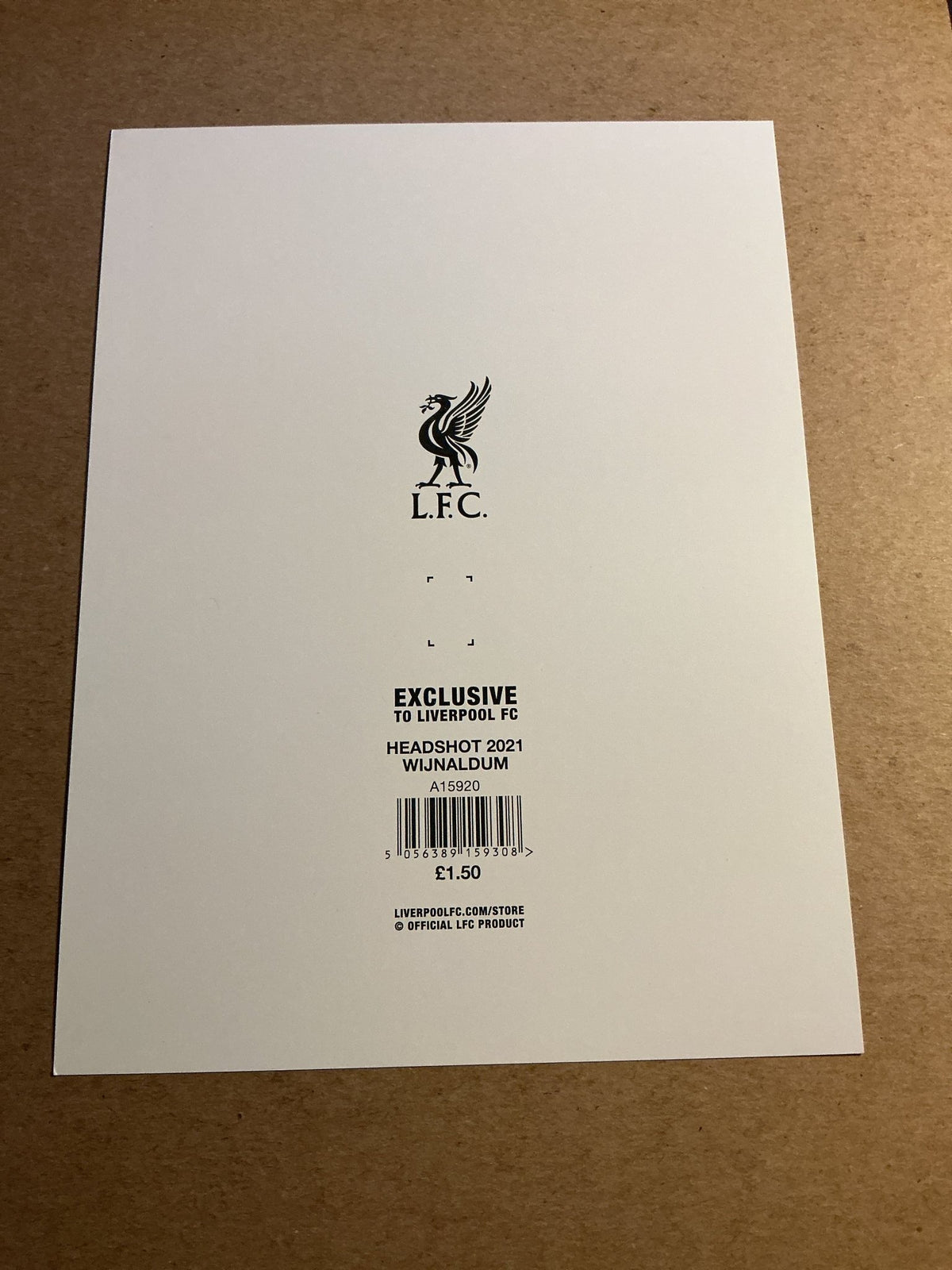 Georginio Wijnaldum, Netherlands 🇳🇱 Liverpool FC 2020/21 hand signed - Autographs-World