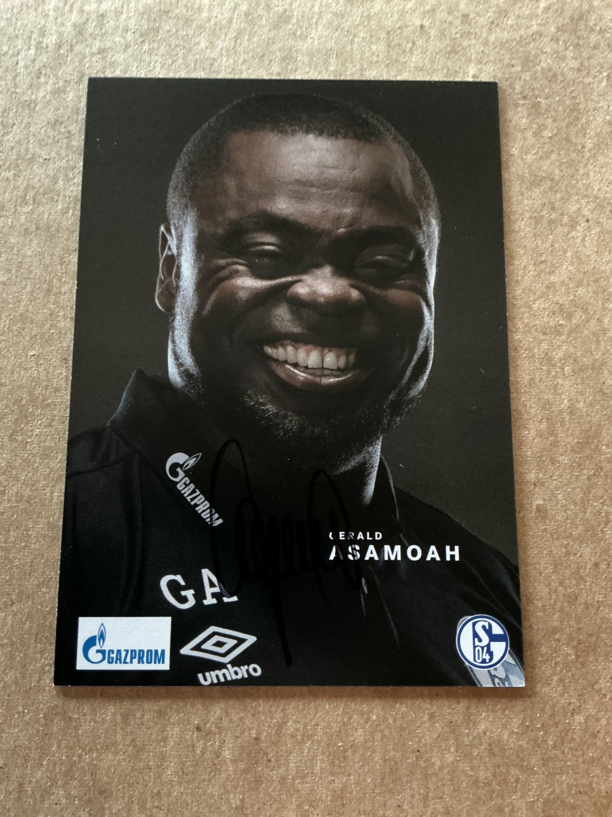 Gerald Asamoah, Germany 🇩🇪 FC Schalke 04 2021/22 hand signed - Autographs-World