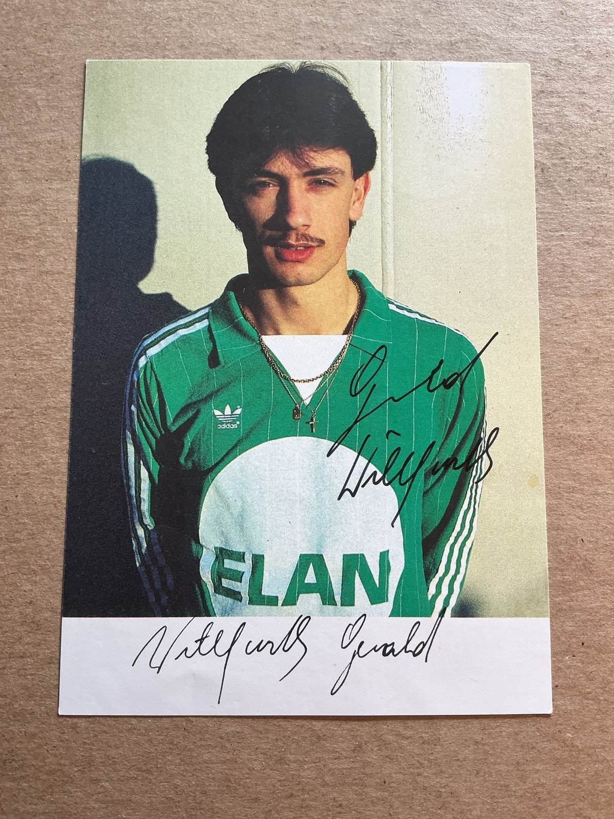 Gerald Willfurth, Austria 🇦🇹 Rapid Wien 1982/83 hand signed - Autographs-World