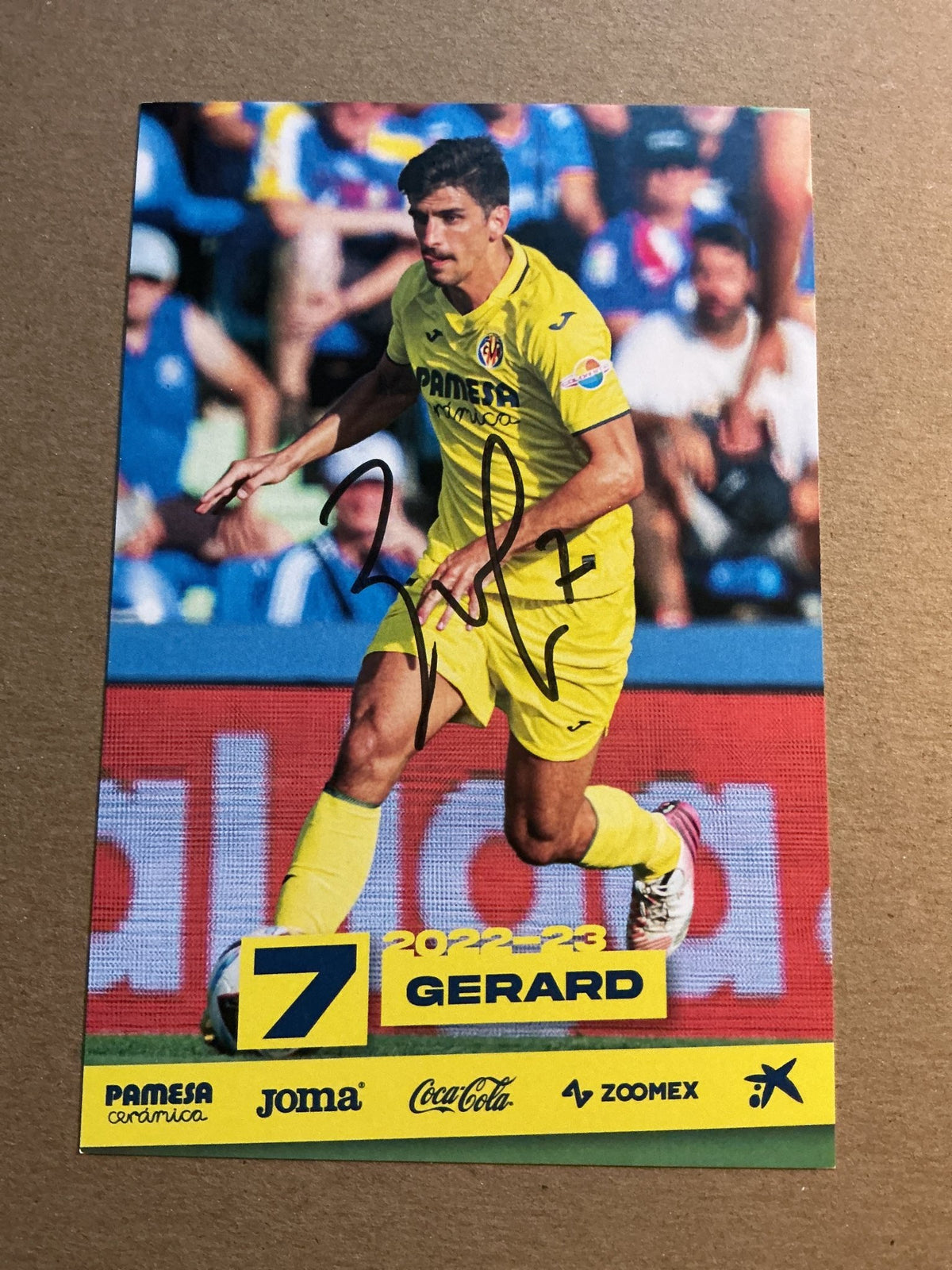 Gerard Moreno, Spain 🇪🇸 Villarreal CF 2022/23 hand signed - Autographs-World
