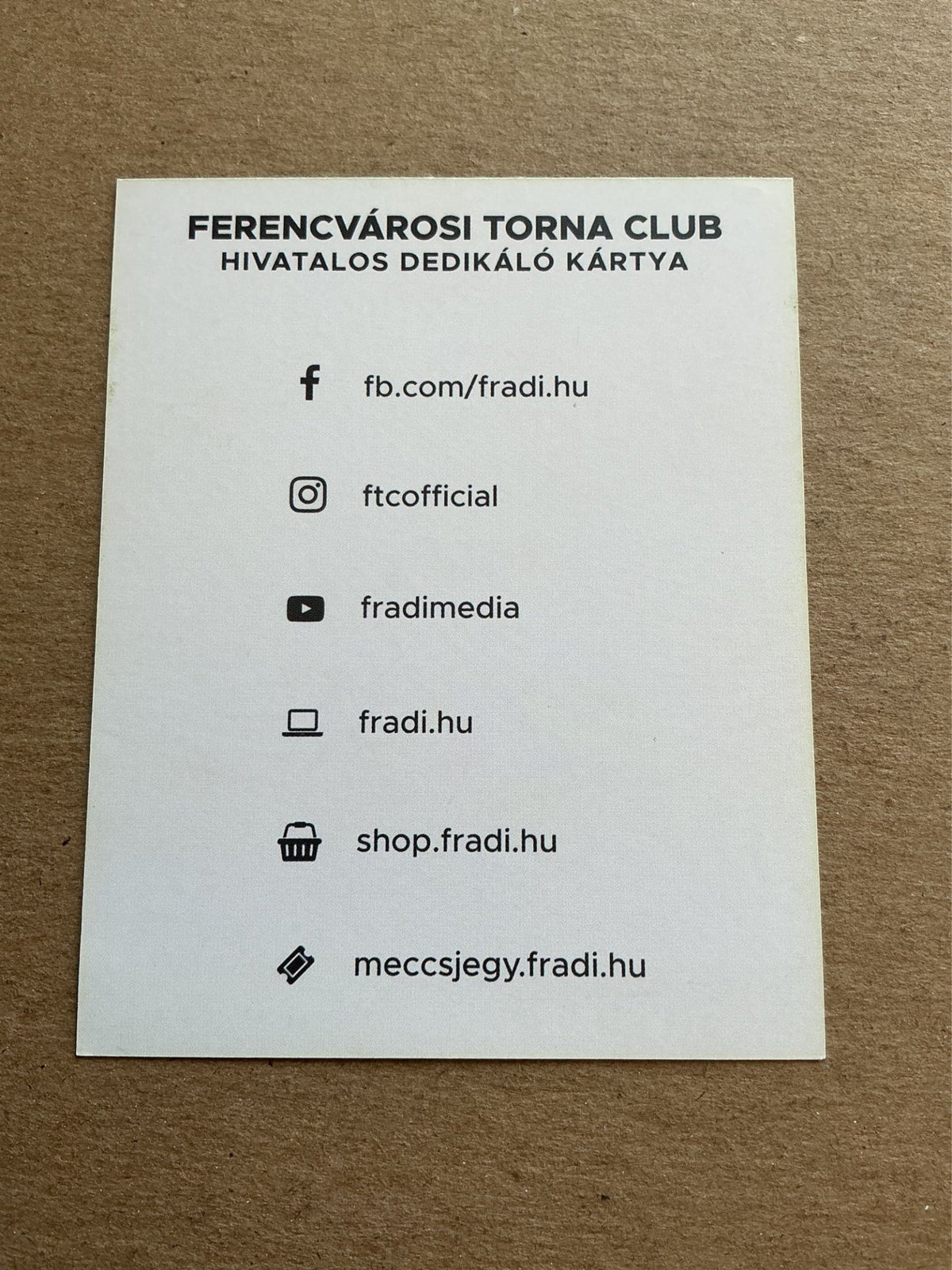Gergö Lovrencsis, Hungary 🇭🇺 Ferencvaros 2019/20 hand signed - Autographs-World
