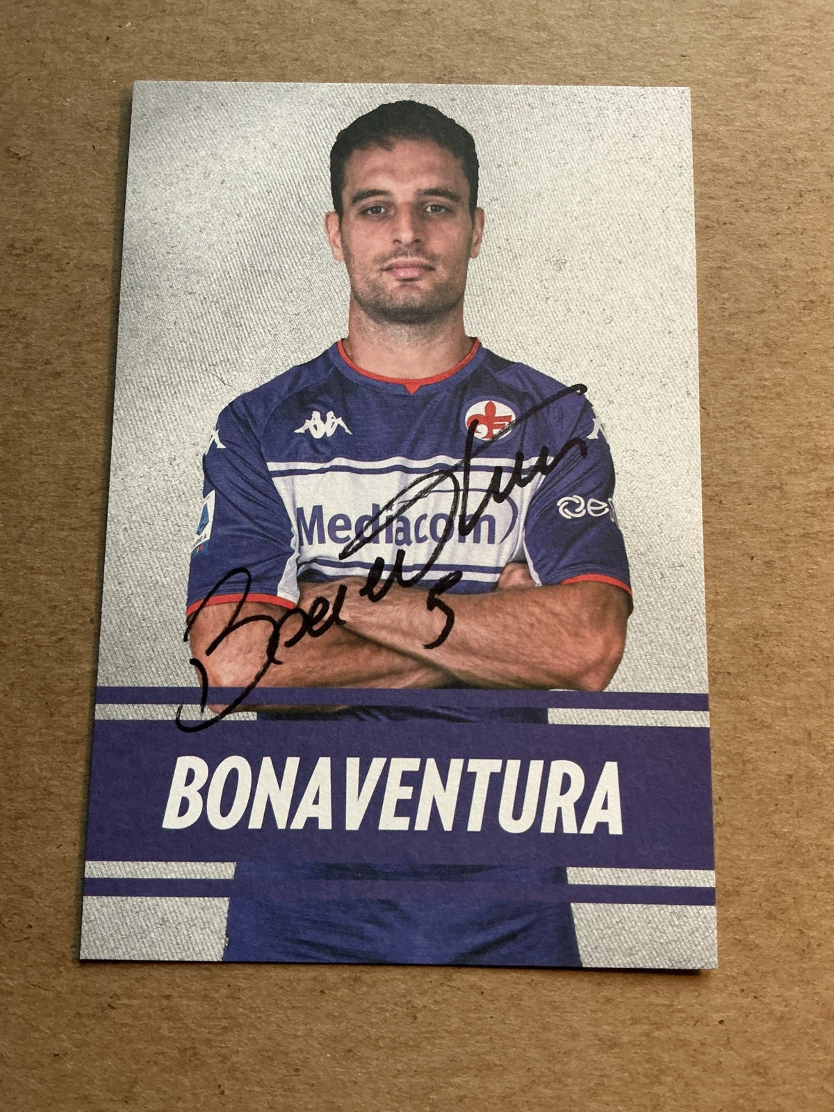Giacomo Bonaventura, Italy 🇮🇹 ACF Fiorentina 2021/22 hand signed - Autographs-World