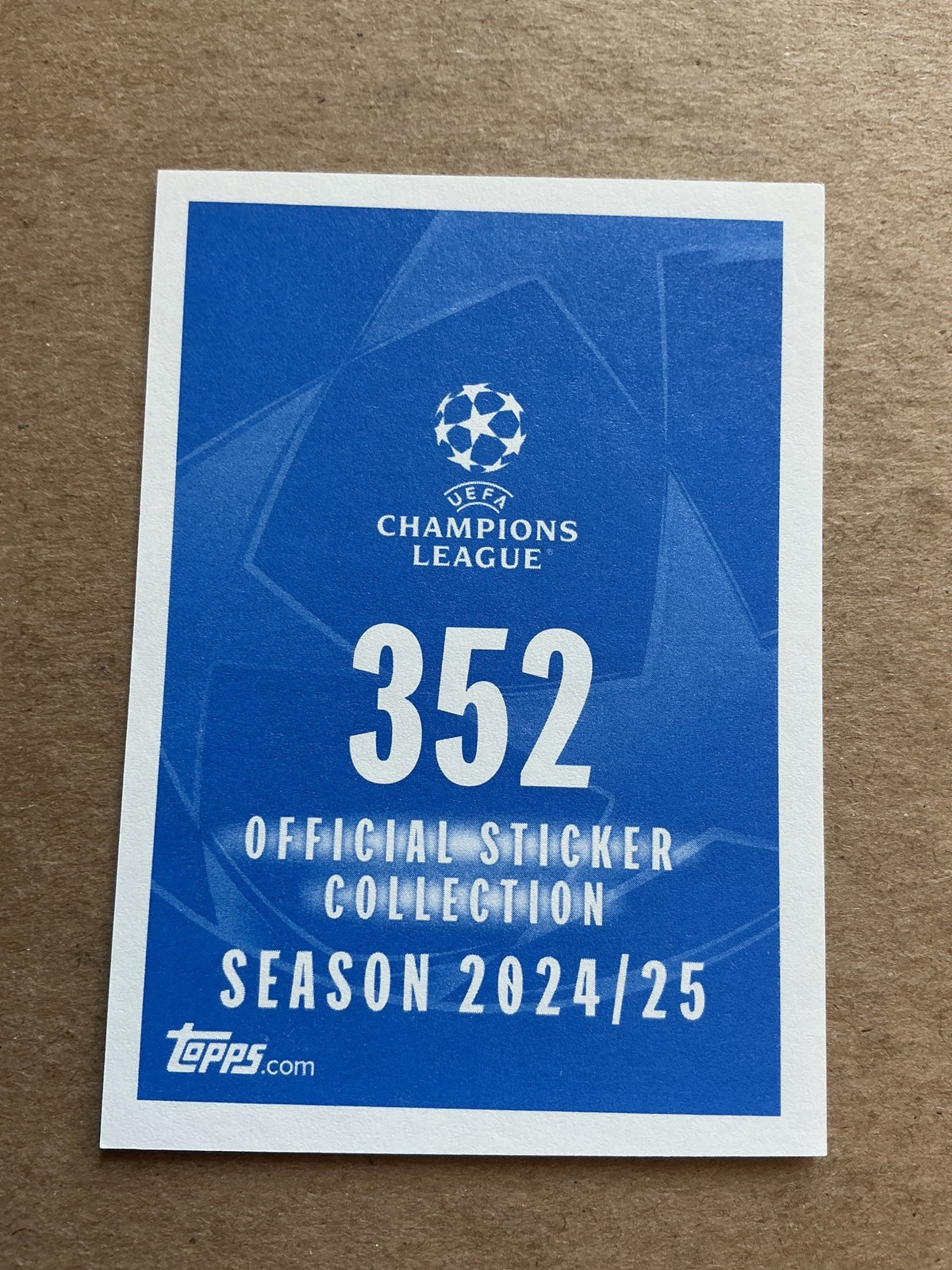 Gianluca Prestianni, Argentina 🇦🇷 SL Benfica 2024/25 Topps hand signed - Autographs-World