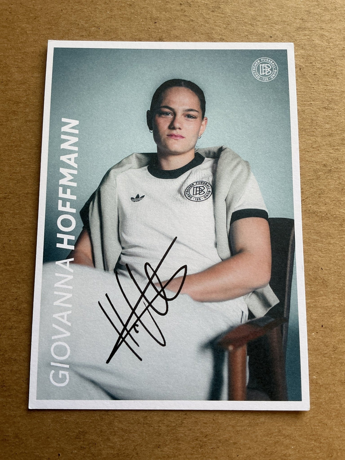 Giovanna Hoffmann, Germany 🇩🇪 Women’s Euro Cup 2025 hand signed - Autographs-World