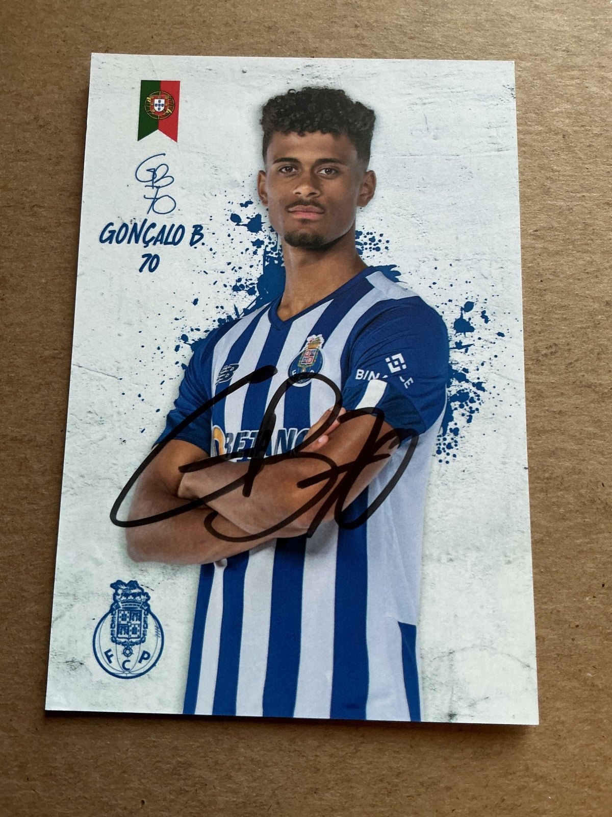 Gonçalo Borges, Portugal 🇵🇹 FC Porto 2022/23 hand signed - Autographs-World