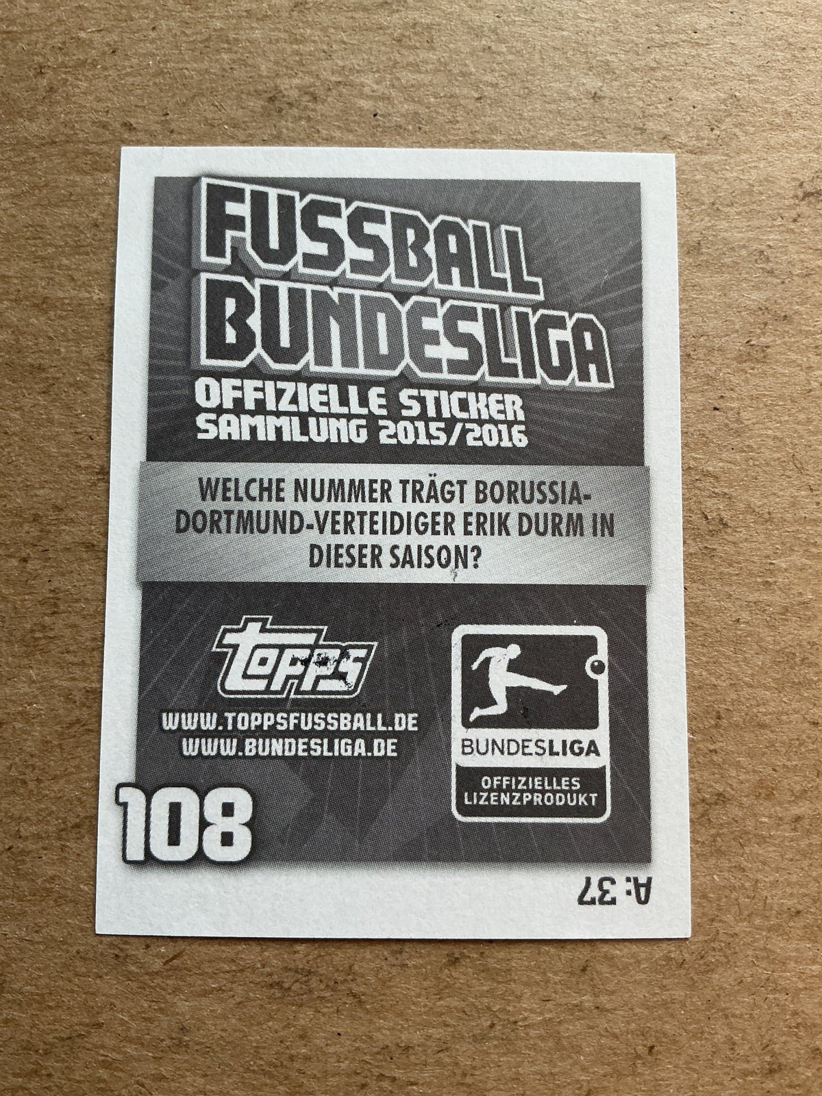 Gonzalo Castro, Germany 🇩🇪 Borussia Dortmund 2015/16 Topps hand signed - Autographs-World