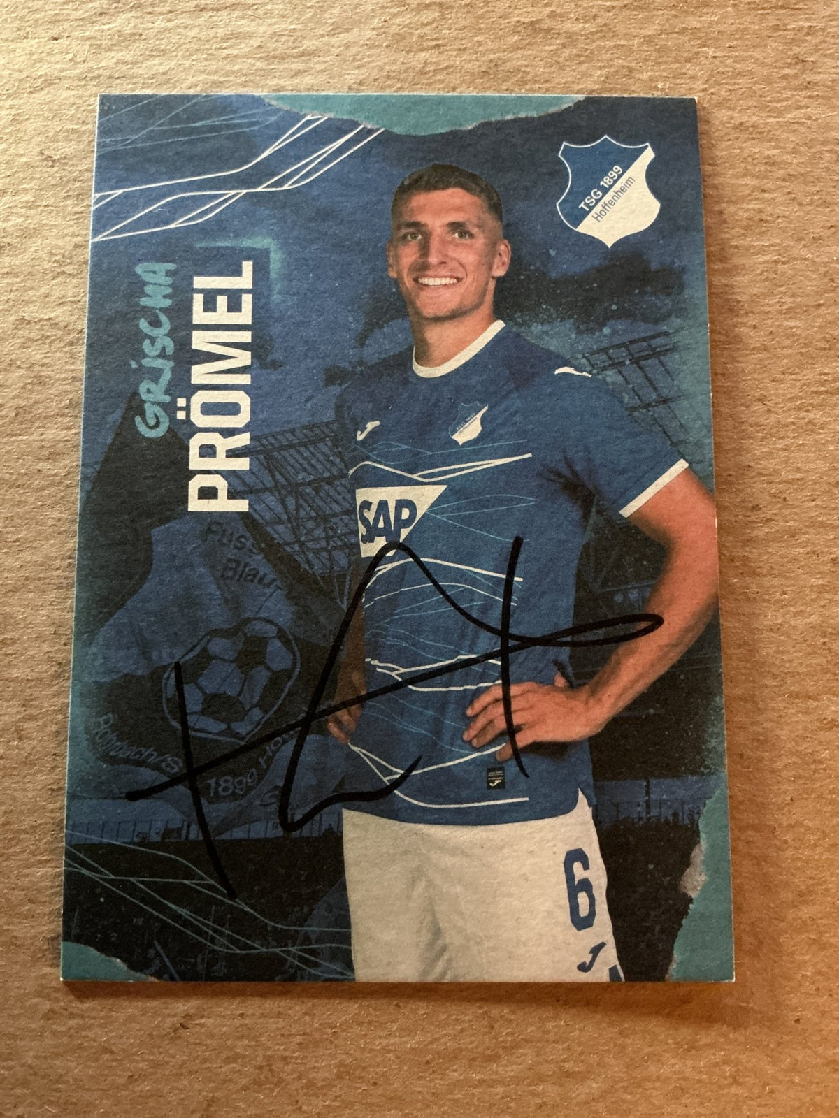 Grischa Prömel, Germany 🇩🇪 TSG 1899 Hoffenheim 2022/23 hand signed - Autographs-World