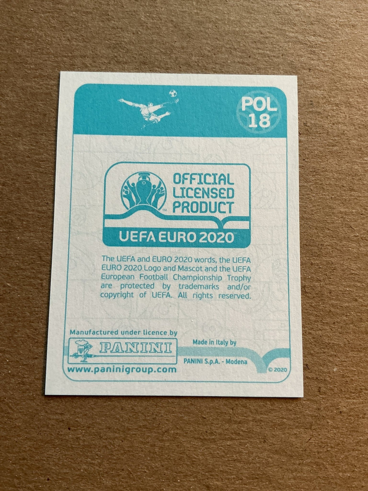 Grzegorz Krychowiak, Poland 🇵🇱 UEFA Euro 2020 Panini hand signed - Autographs-World