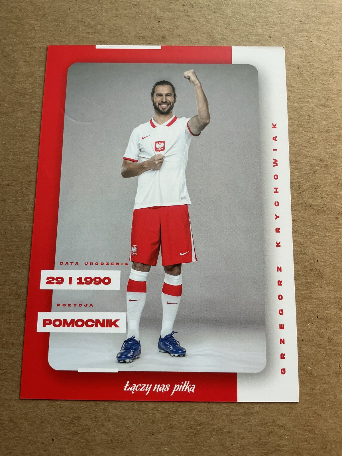 Grzegorz Krychowiak, Poland 🇵🇱 UEFA Euro Cup 2020 hand signed - Autographs-World
