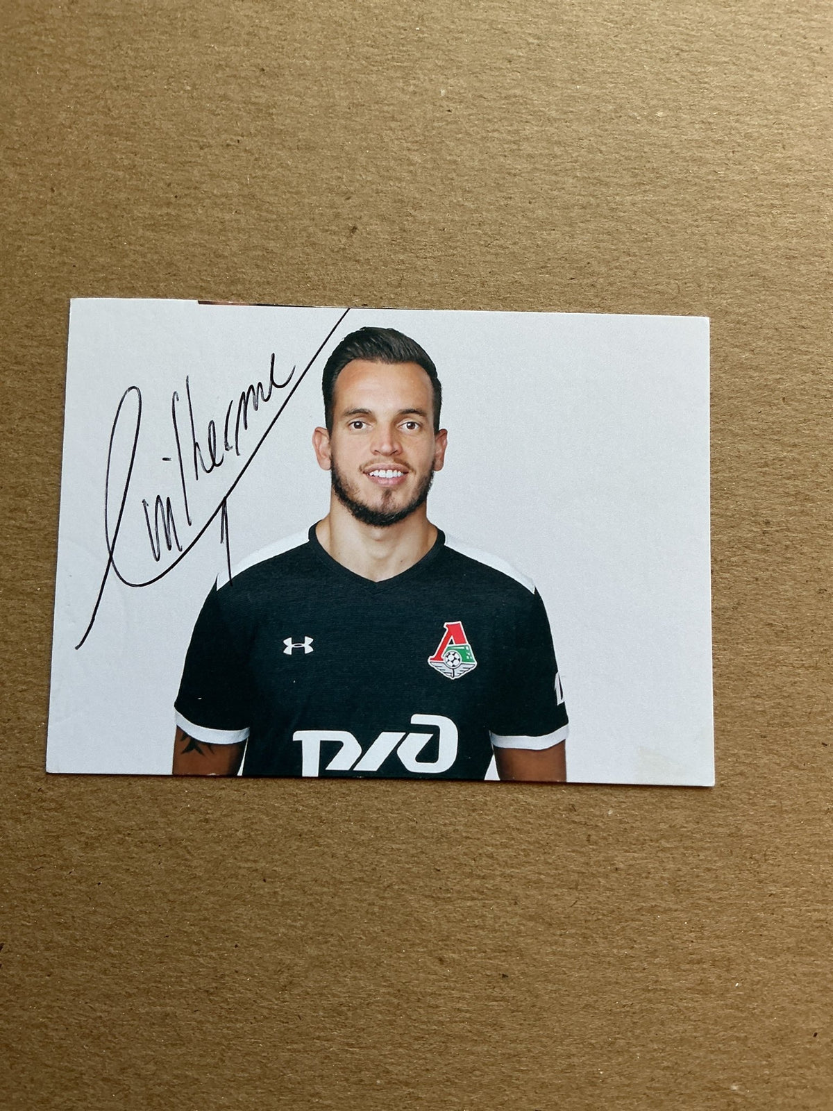 Guilherme, Brazil 🇧🇷 Lokomotiv Moscow 2019/20 hand signed - Autographs-World