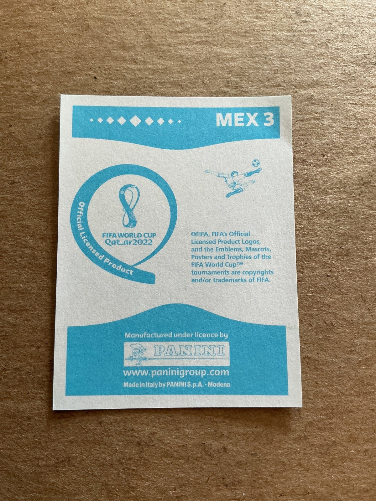 Guillermo Ochoa, Mexico 🇲🇽 FIFA World Cup 2022 Panini hand signed - Autographs-World