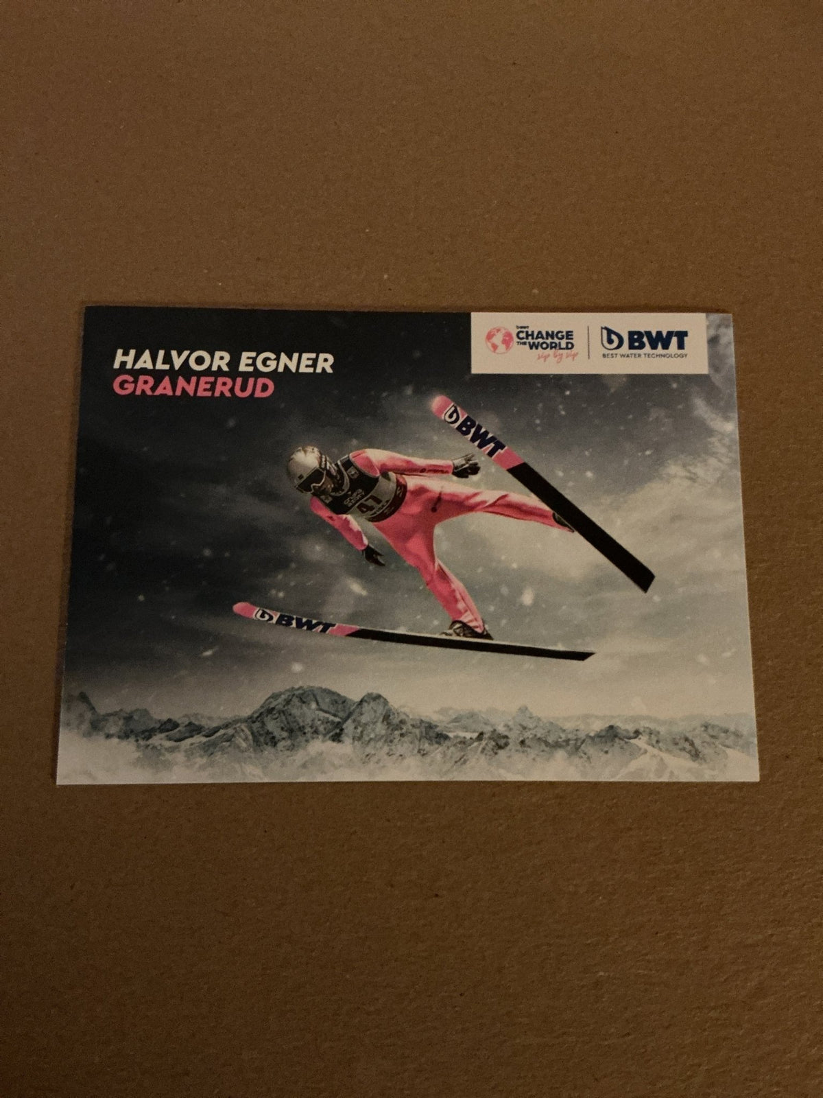 Halvor Egner Granerud, Norway 🇳🇴 Ski Jump 2023/24 hand signed - Autographs-World