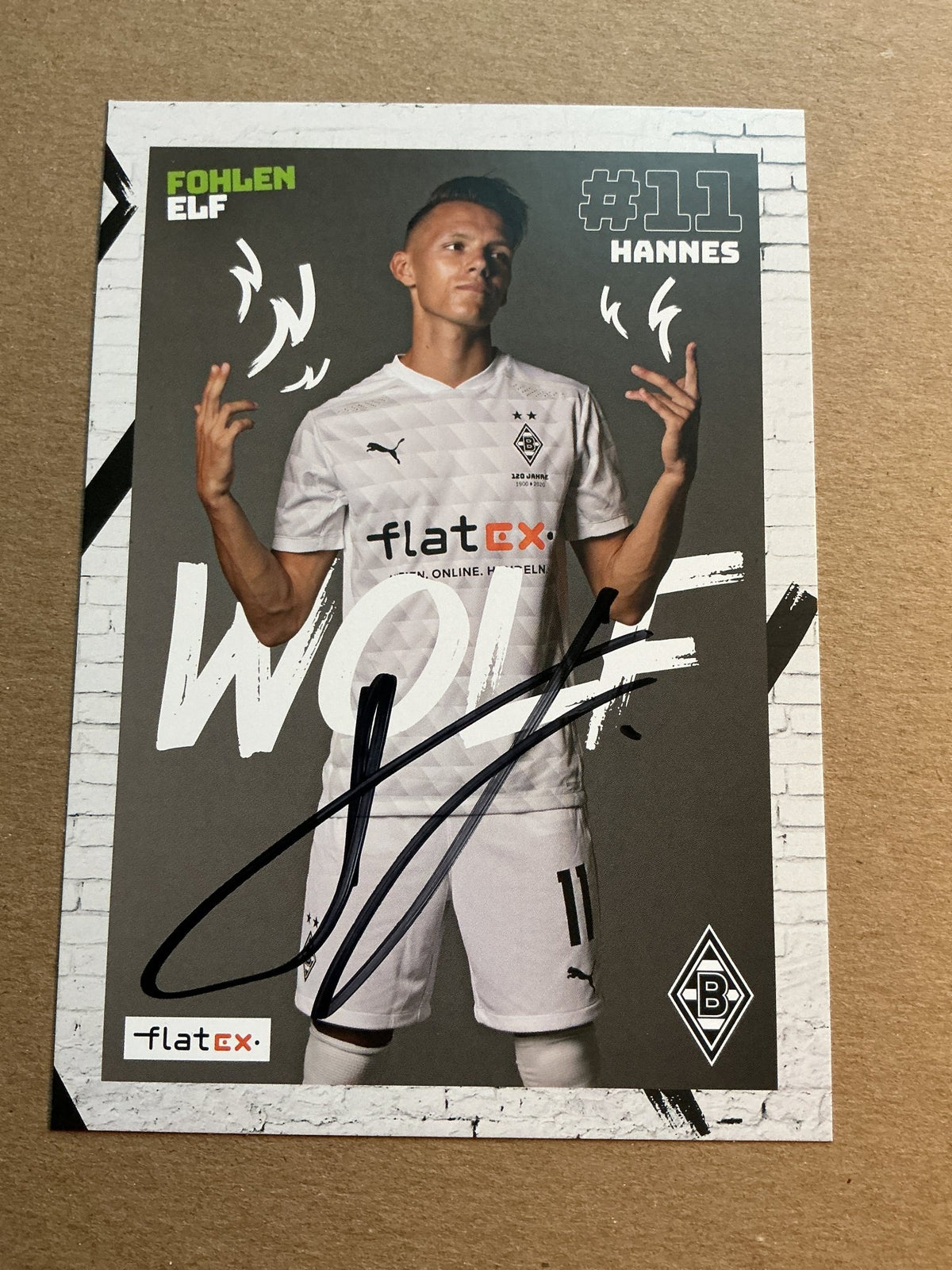 Hannes Wolf, Austria 🇦🇹 Borussia Mönchengladbach 2020/21 hand signed - Autographs-World