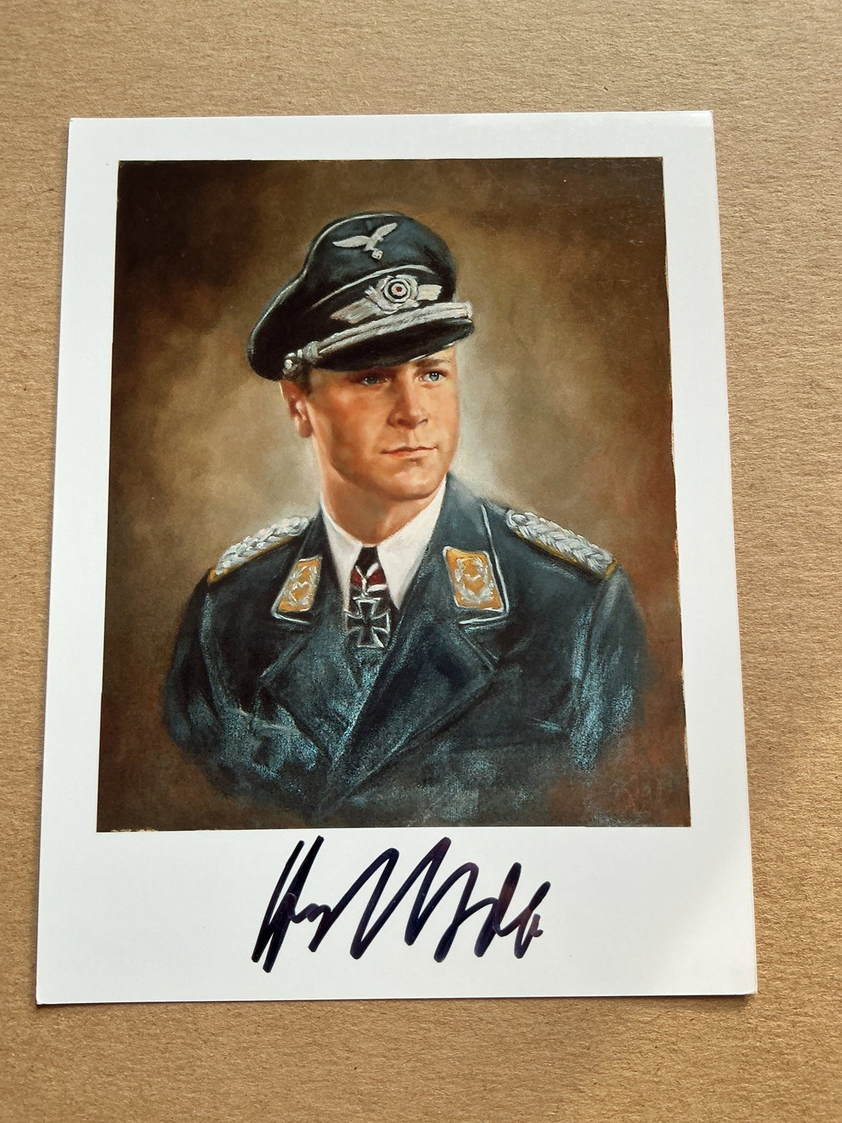 Hans-Ekkehard Bob, Germany 🇩🇪 Luftwaffe WW2 hand signed - Autographs-World