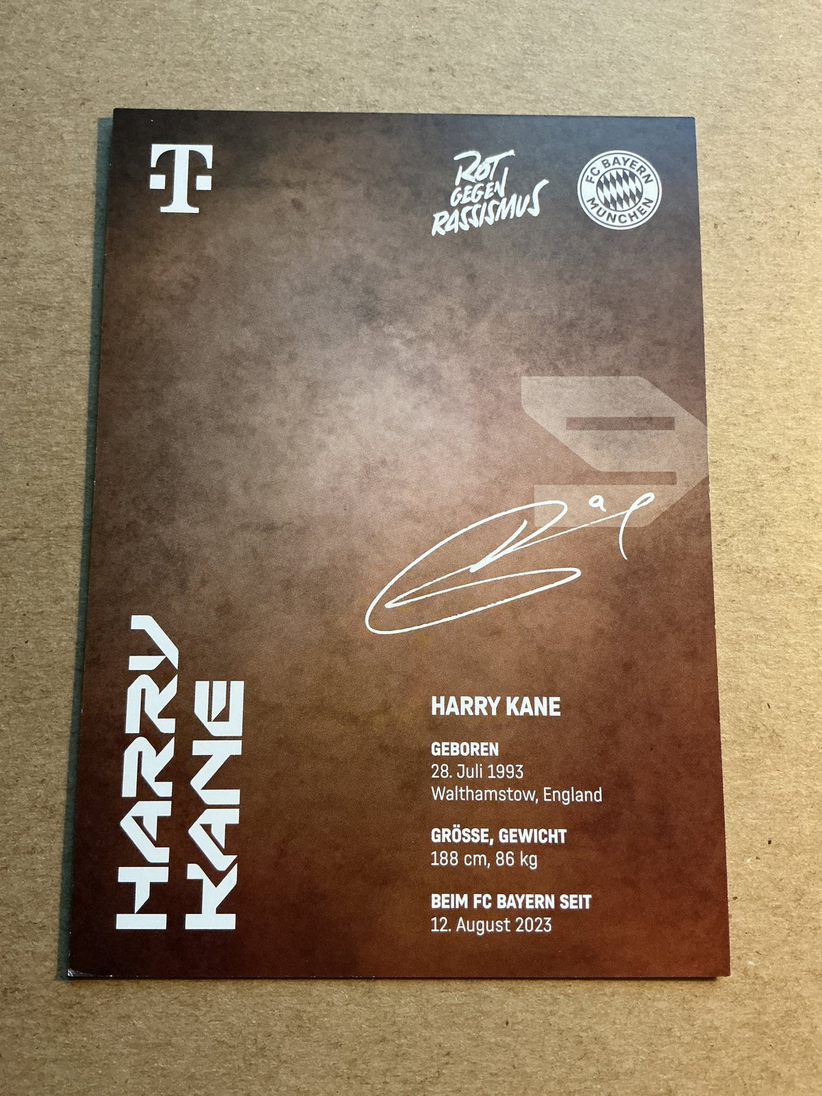 Harry Kane, England 🏴󠁧󠁢󠁥󠁮󠁧󠁿 FC Bayern München 2024/25 hand signed - Autographs-World