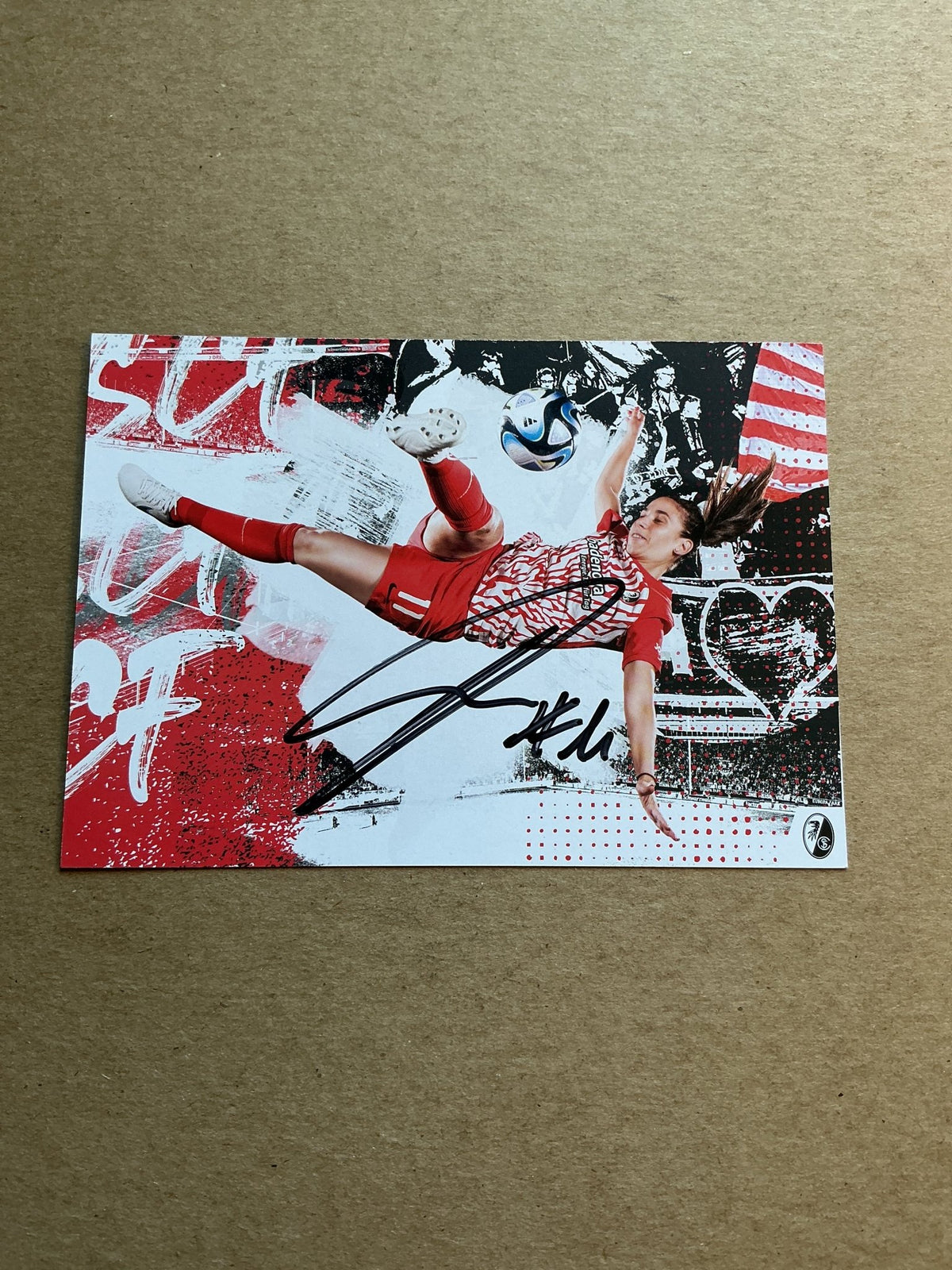 Hasret Kayikci, Germany 🇩🇪 SC Freiburg 2023/24 hand signed - Autographs-World