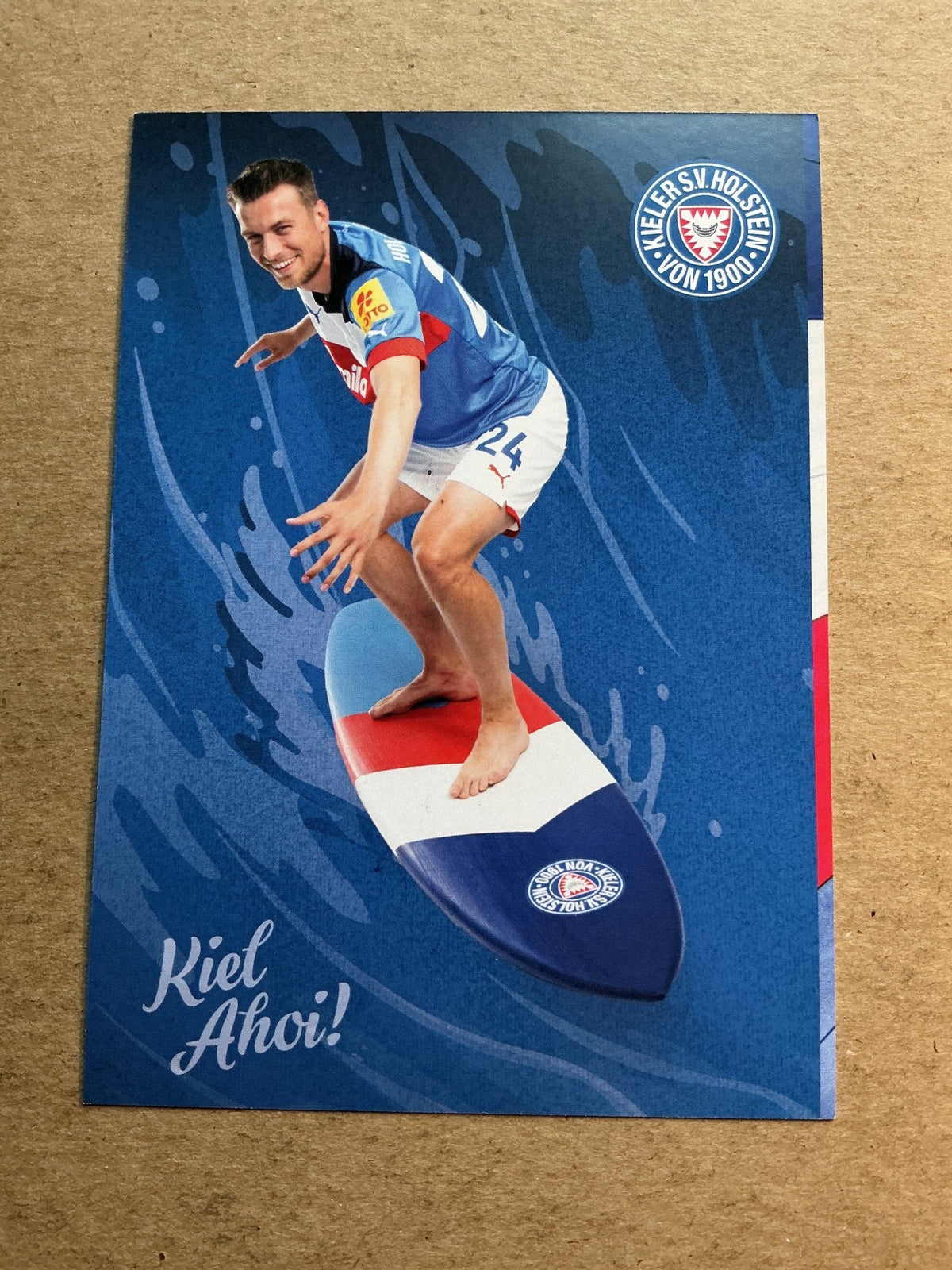 Hauke Wahl, Germany 🇩🇪 Holstein Kiel 2022/23 hand signed - Autographs-World