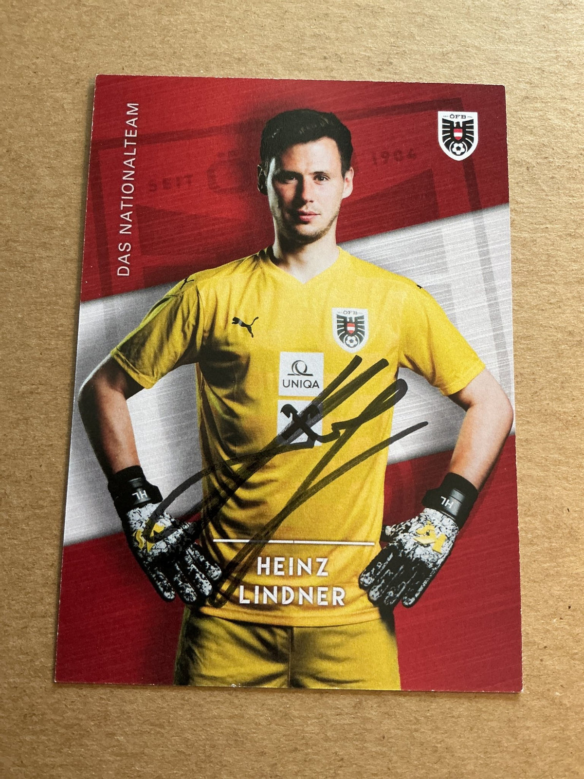 Heinz Lindner, Austria 🇦🇹 2023 hand signed - Autographs-World