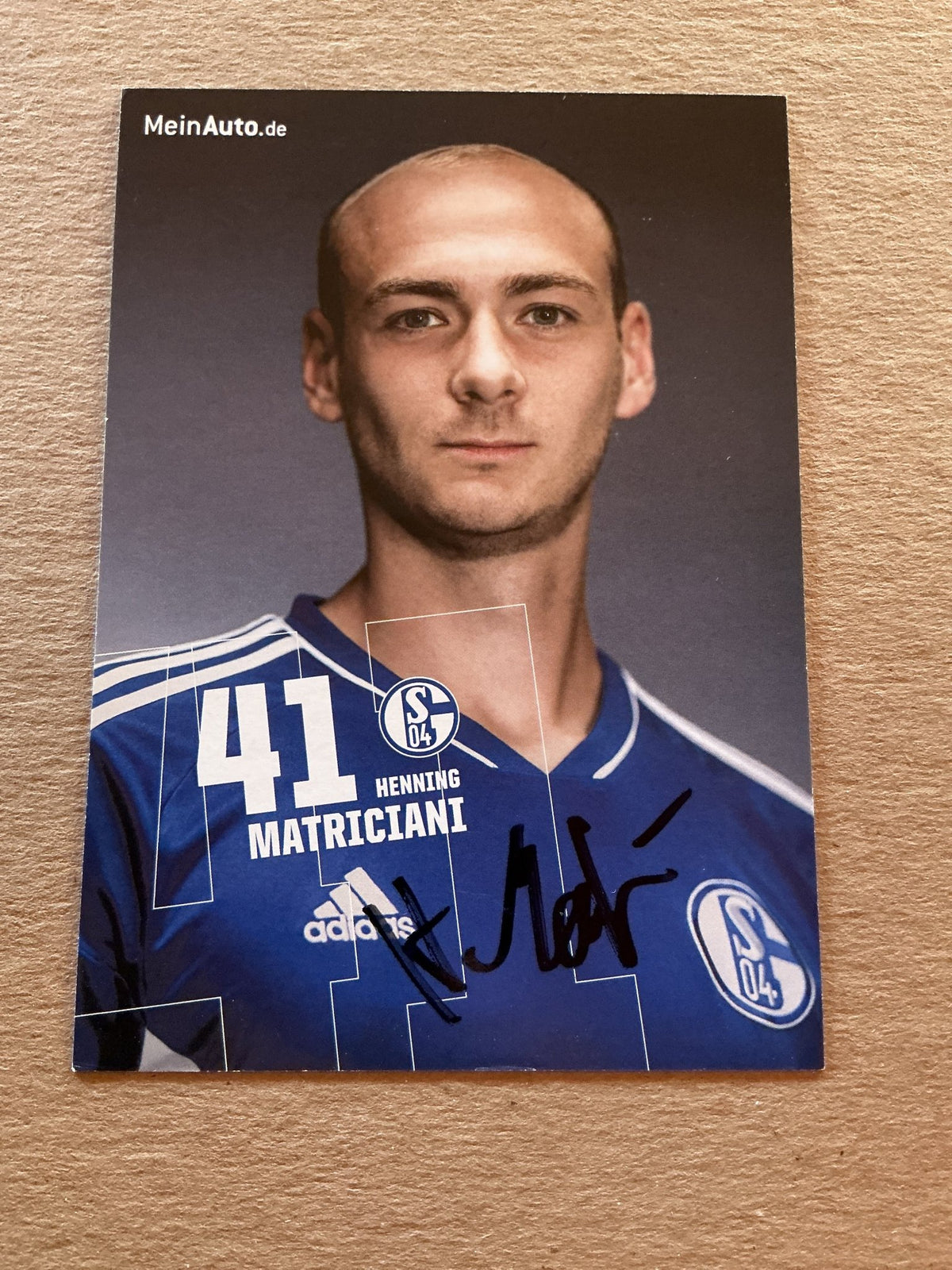 Henning Matricini, Germany 🇩🇪 FC Schalke 04 2022/23 hand signed - Autographs-World