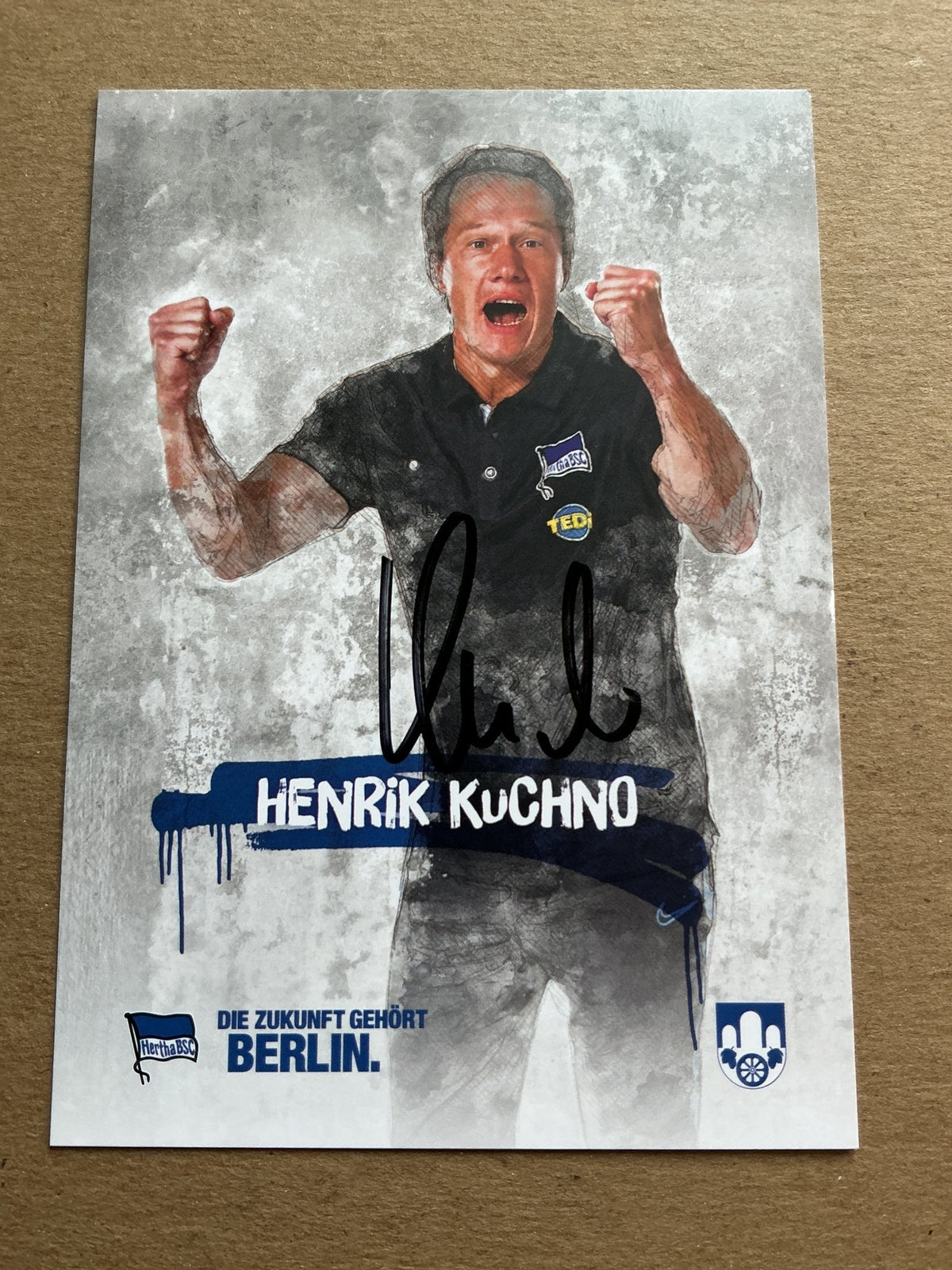 Henrik Kuchno, Germany 🇩🇪 Hertha BSC Berlin 2019/20 hand signed - Autographs-World