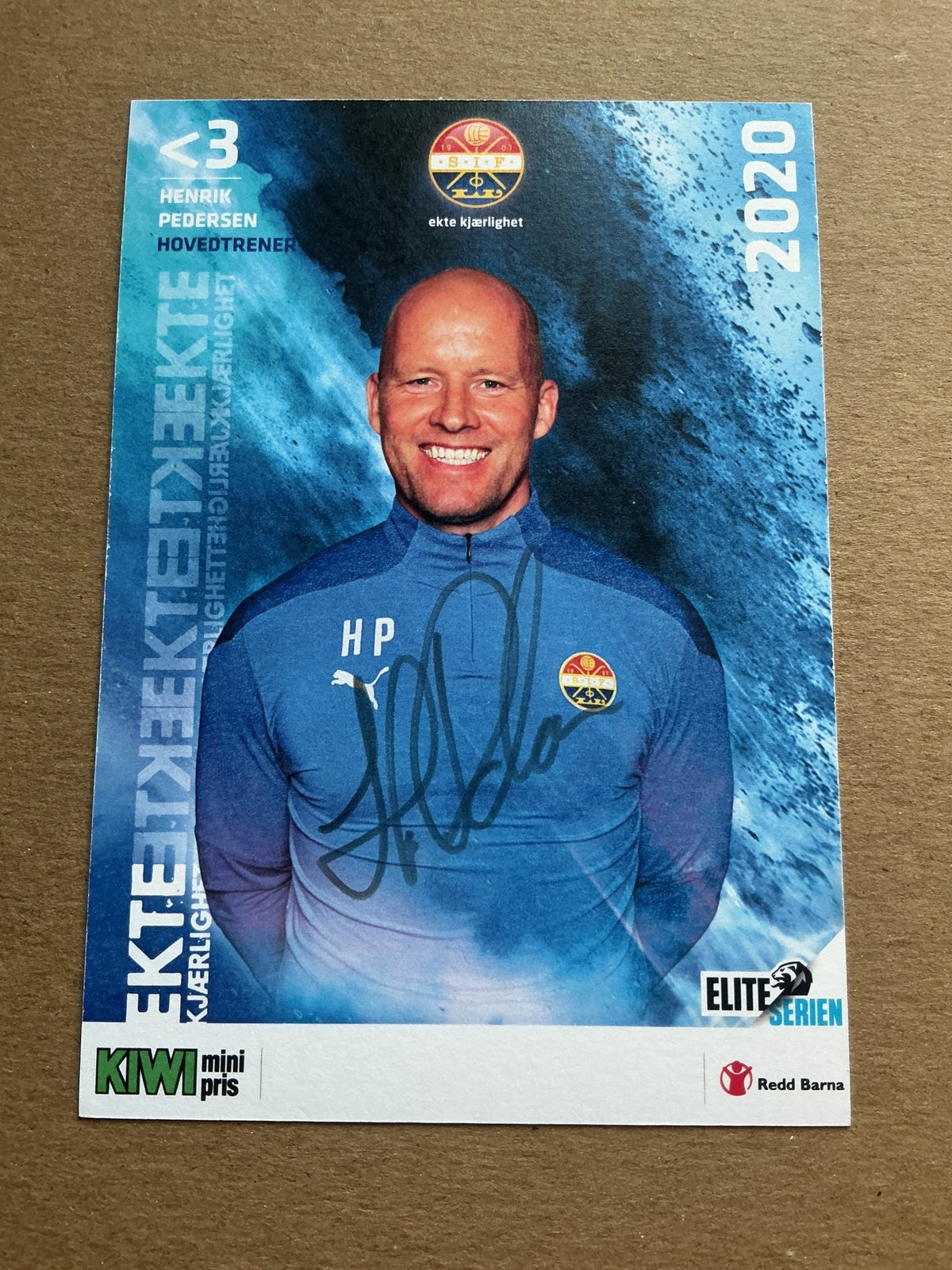 Henrik Pedersen, Denmark 🇩🇰 Strømsgodset IF 2020/21 hand signed - Autographs-World