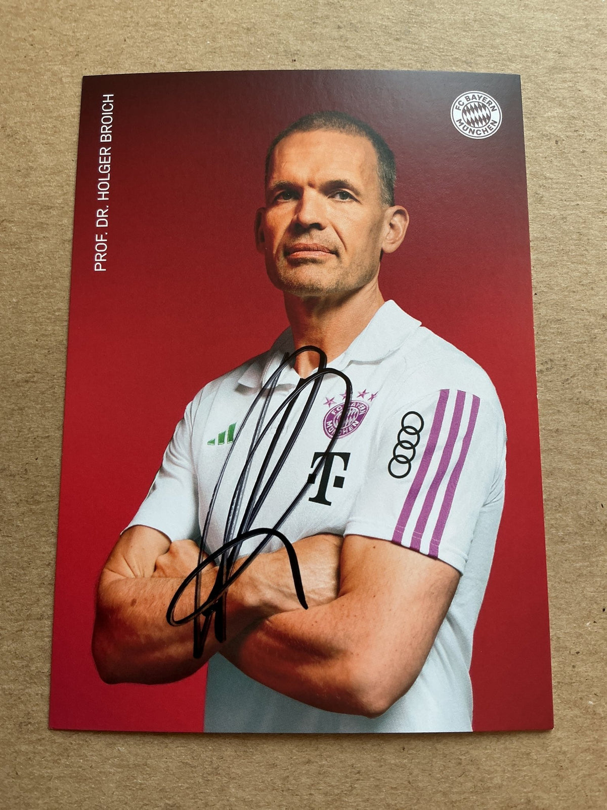 Holger Broich, Germany 🇩🇪 FC Bayern München 2023/24 hand signed - Autographs-World