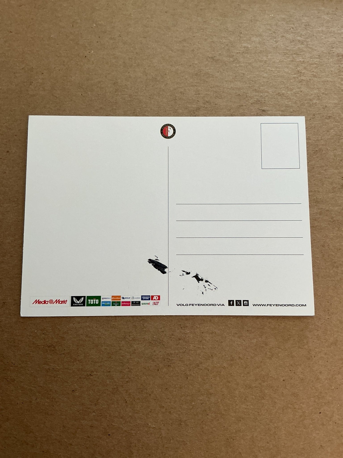 Ibrahim Osman, Ghana 🇬🇭 Feyenoord Rotterdam 2024/25 hand signed - Autographs-World