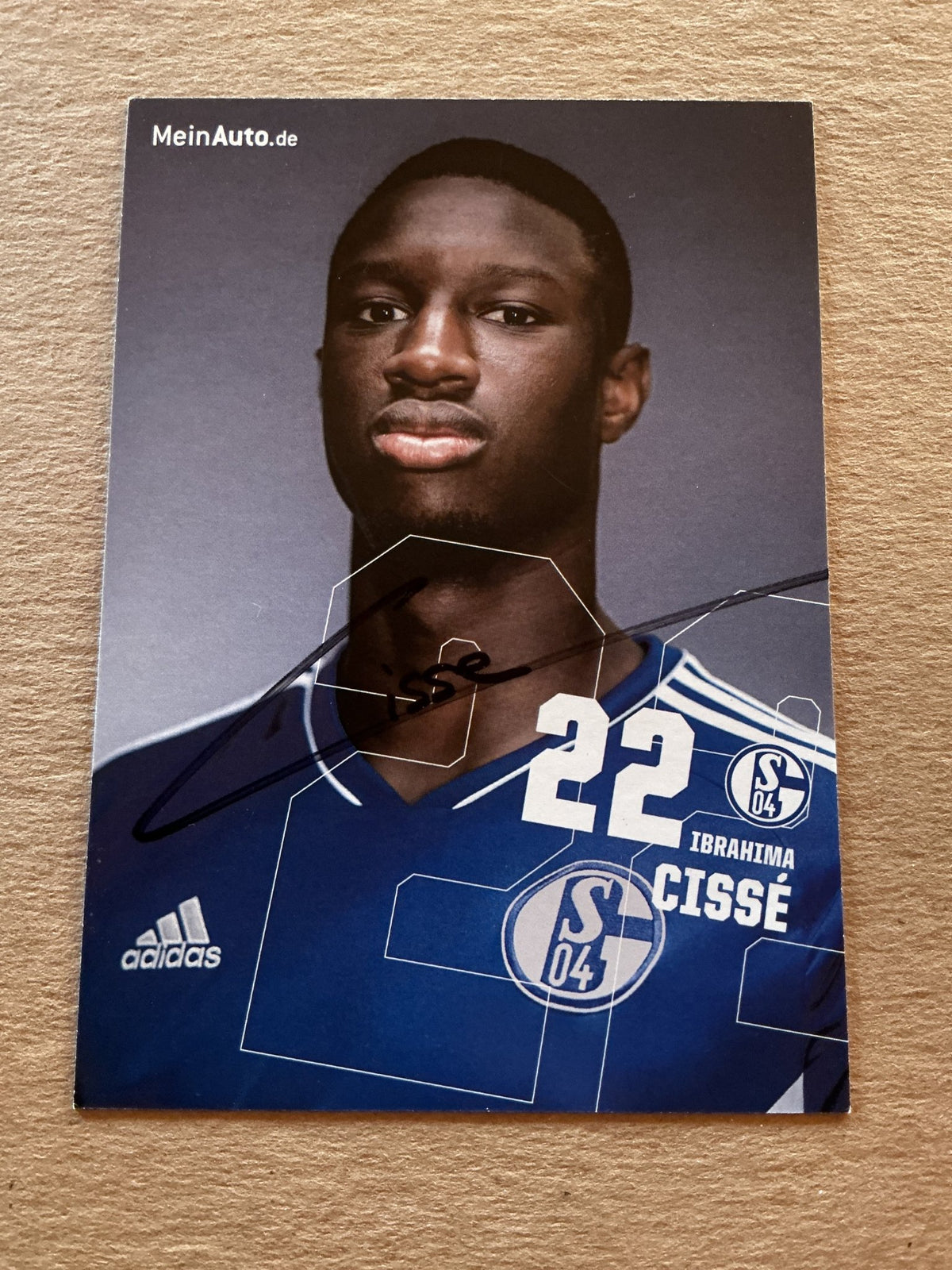 Ibrahima Cissé, Mali 🇲🇱 FC Schalke 04 2022/23 hand signed - Autographs-World