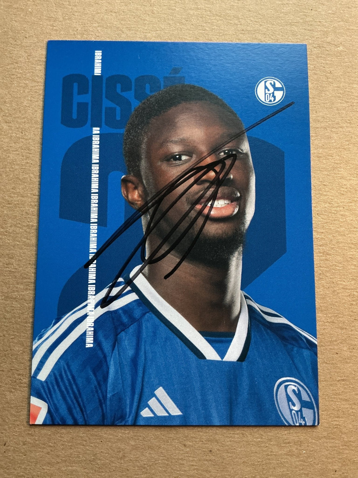 Ibrahima Cissé, Mali 🇲🇱 FC Schalke 04 2023/24 hand signed - Autographs-World