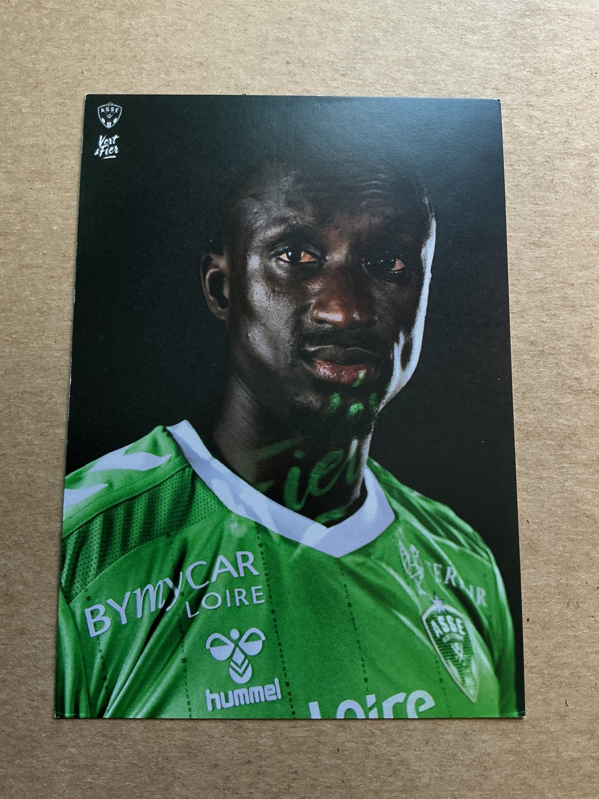 Ibrahima Wadji, Senegal 🇸🇳 AS Saint-Etienne 2024/25 hand signed - Autographs-World