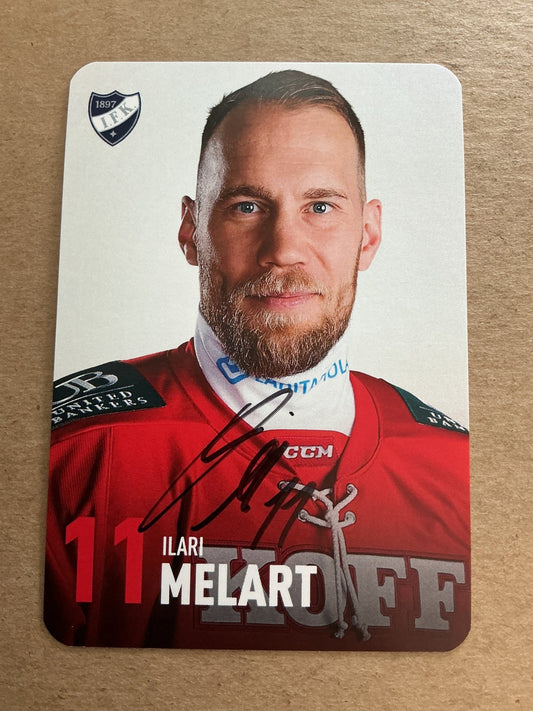 Ilari Melart, Finland 🇫🇮 HIFK Hockey 2024/25 hand signed - Autographs-World
