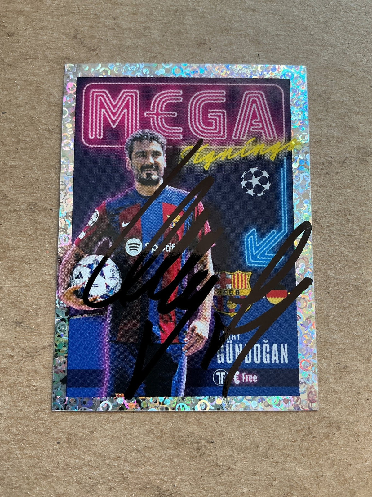 Ilkay Gündoğan, Germany 🇩🇪 FC Barcelona 2023/24 Topps hand signed - Autographs-World