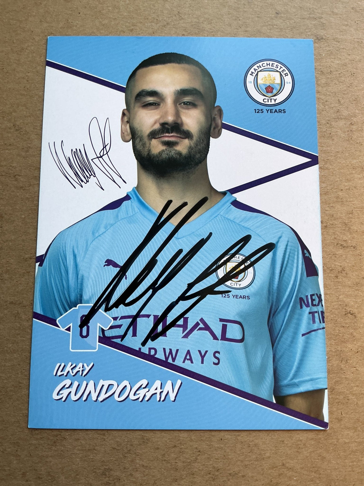 Ilkay Gündogan, Germany 🇩🇪 Manchester City 2019/20 hand signed - Autographs-World