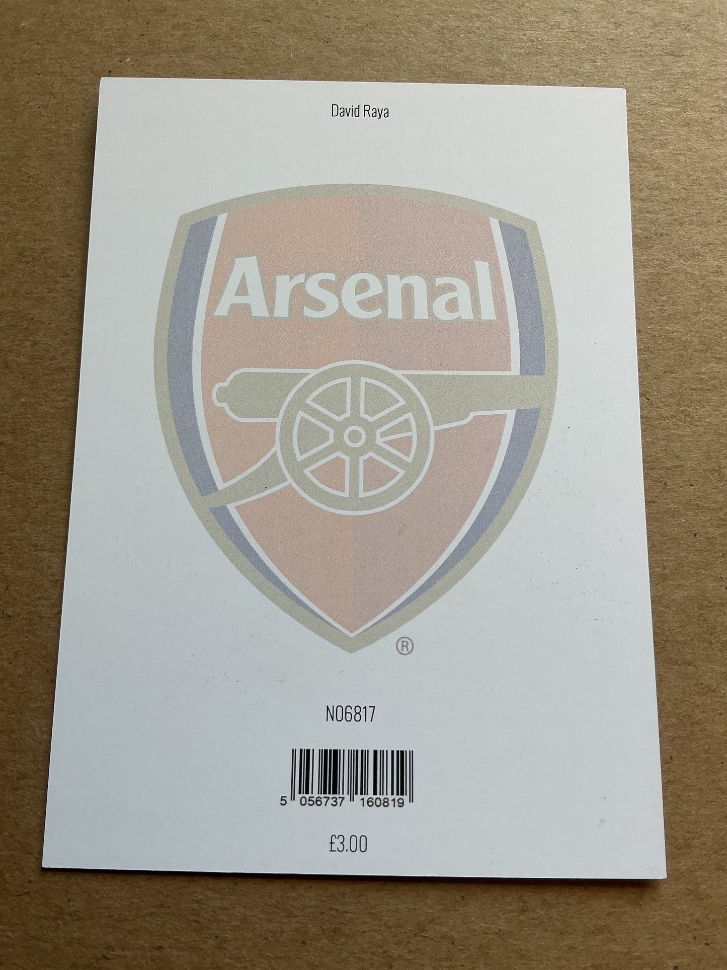 David Raya, Spain 🇪🇸 Arsenal FC 2024/25 hand signed