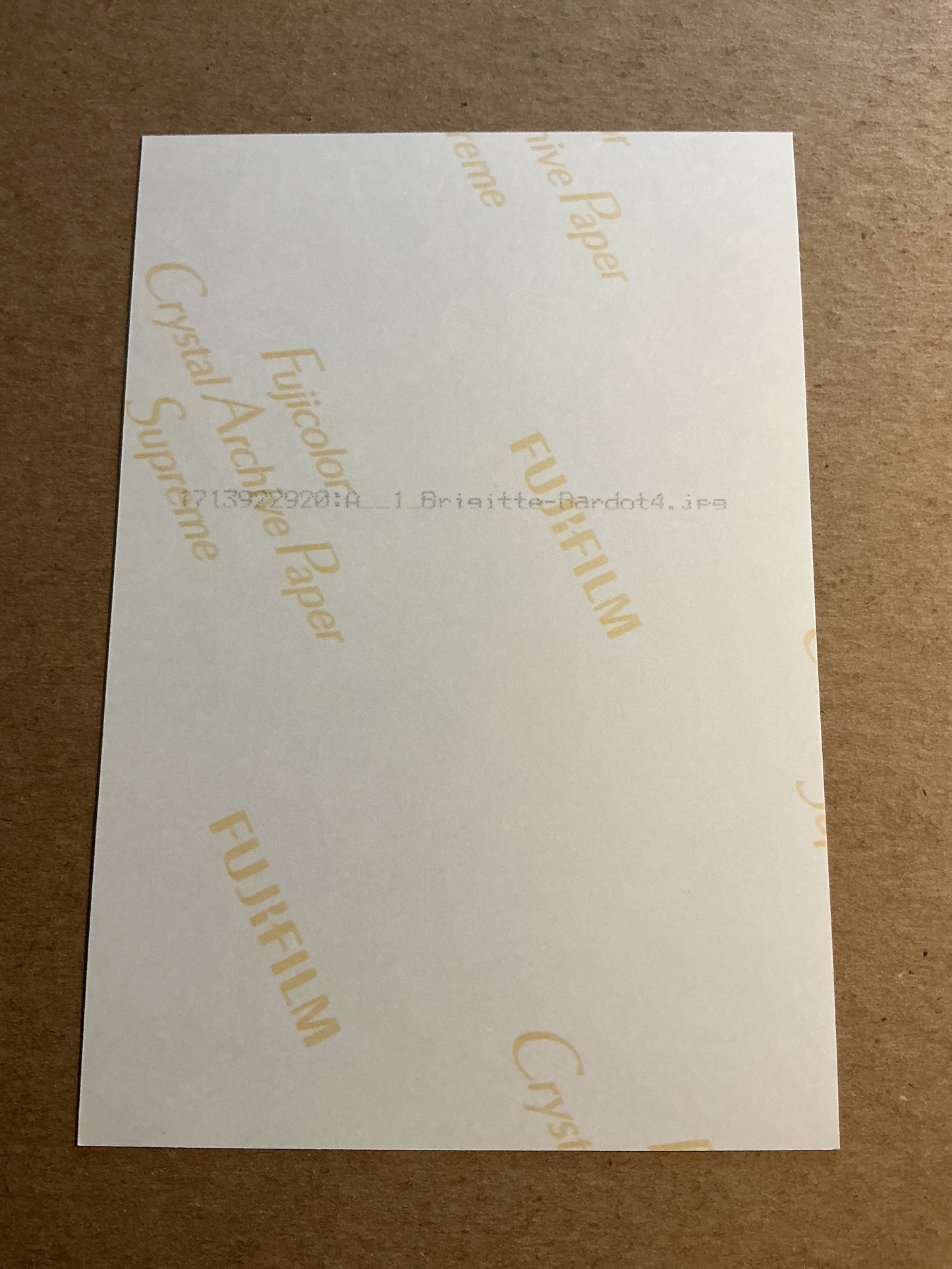 Brigitte Bardot, France 🇫🇷 Actress hand signed