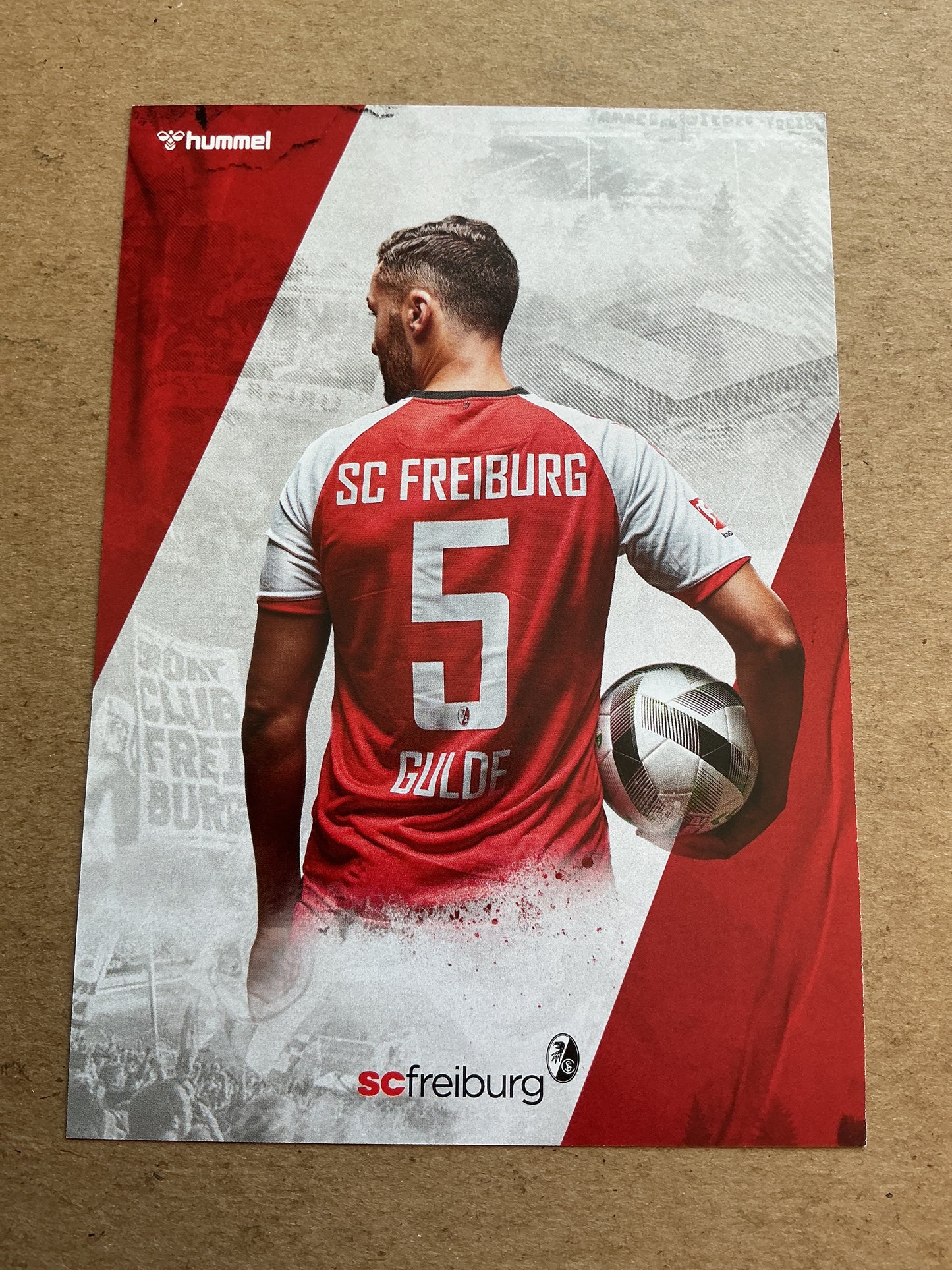 Manuel Gulde, Germany 🇩🇪 SC Freiburg 2020/21 hand signed