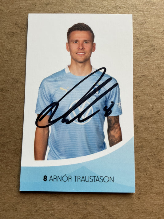 Arnór Traustason, Iceland 🇮🇸 Malmö FF 2020/21 hand signed