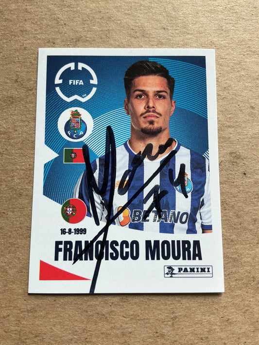 Francisco Moura, Portugal 🇵🇹 FC Porto Club World Cup 2025 Panini hand signed